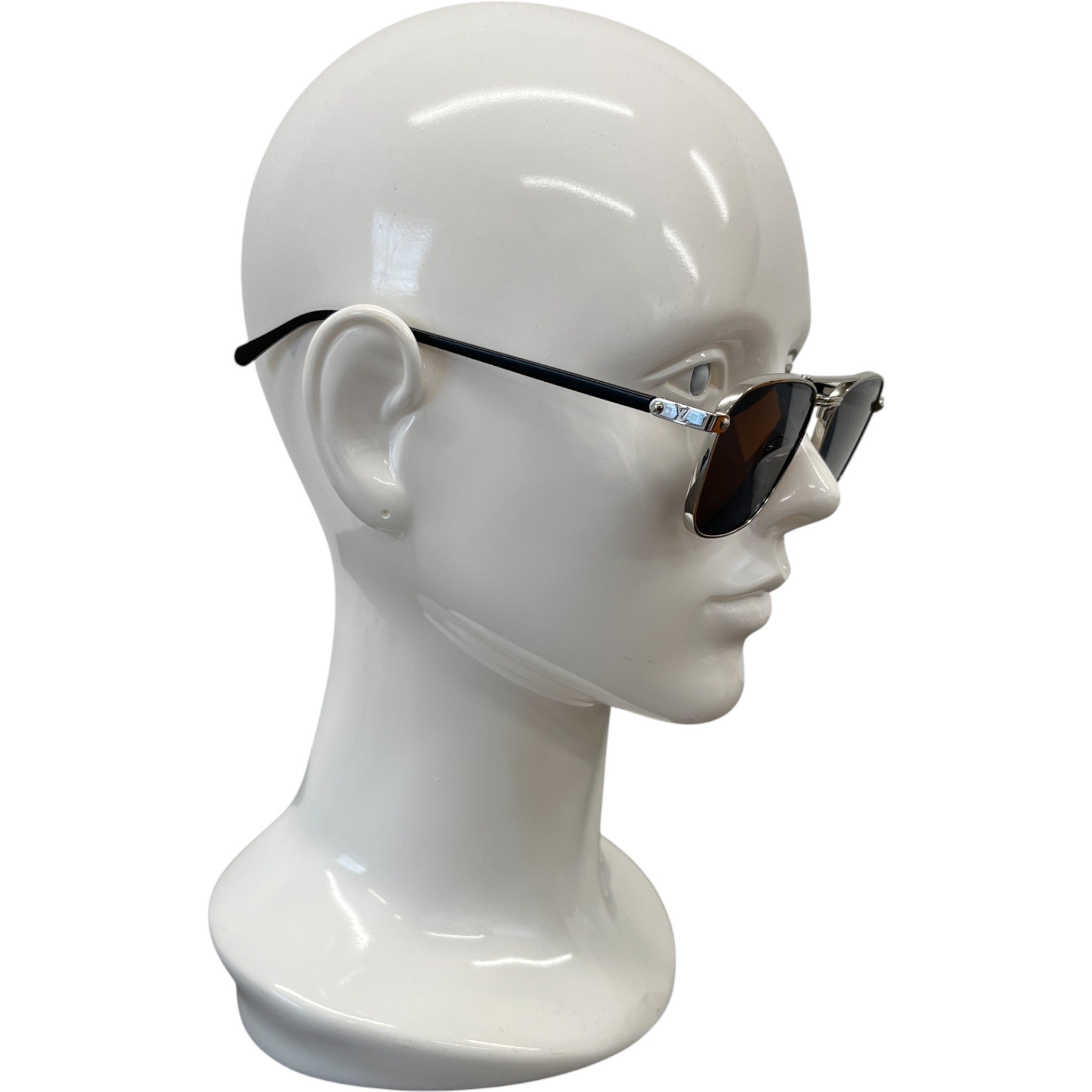 Men's Lv Signature Sunglasses Silver
