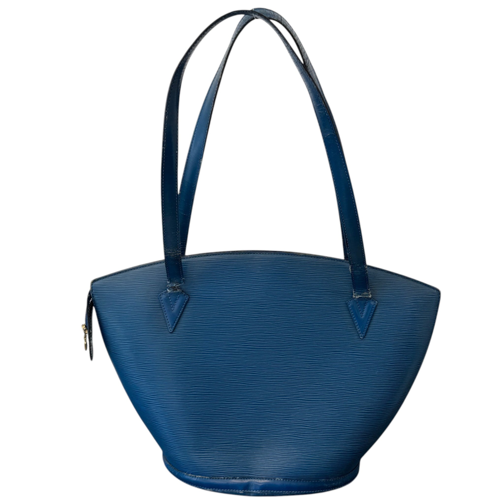 Women's Epi Saint Jacques Handbag Blue