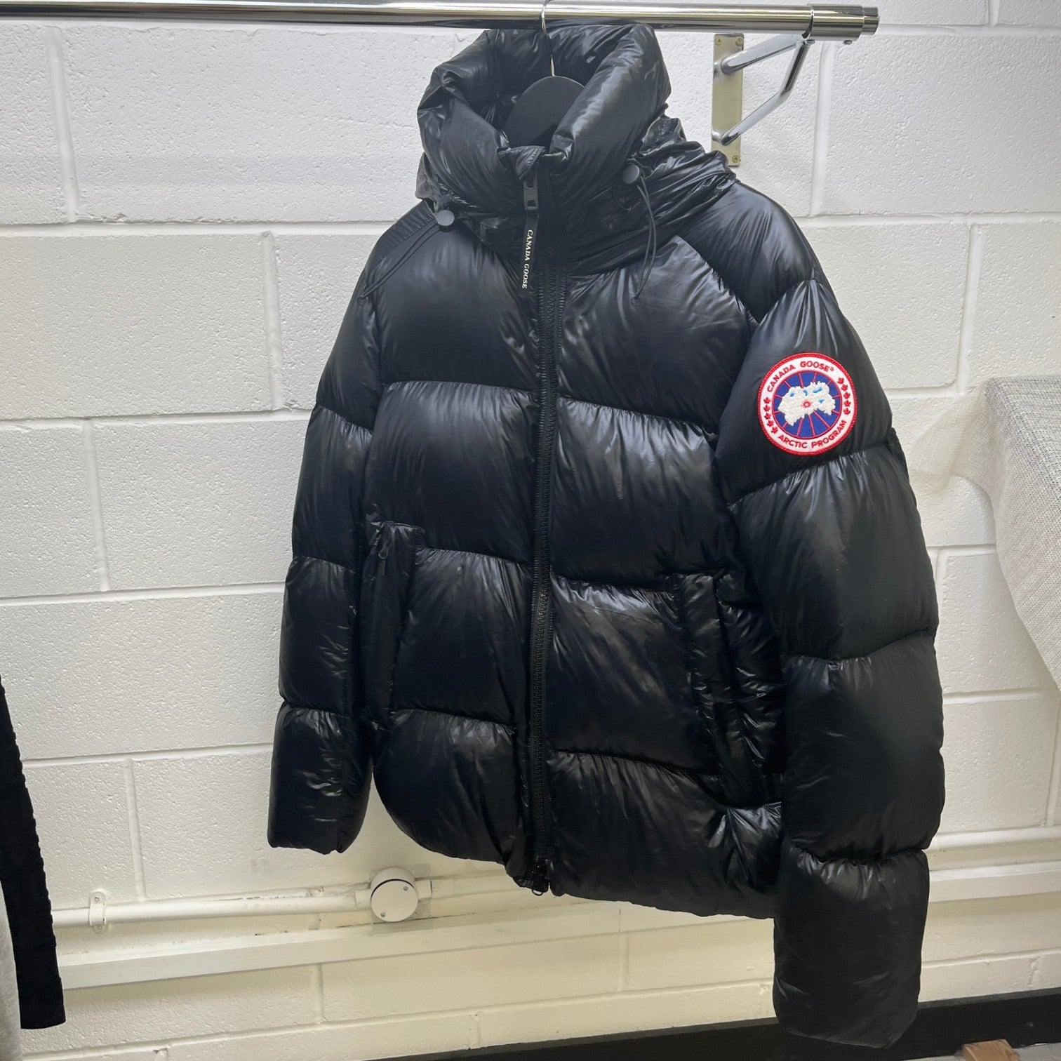 Men's Crofton Down Jacket Black Size L