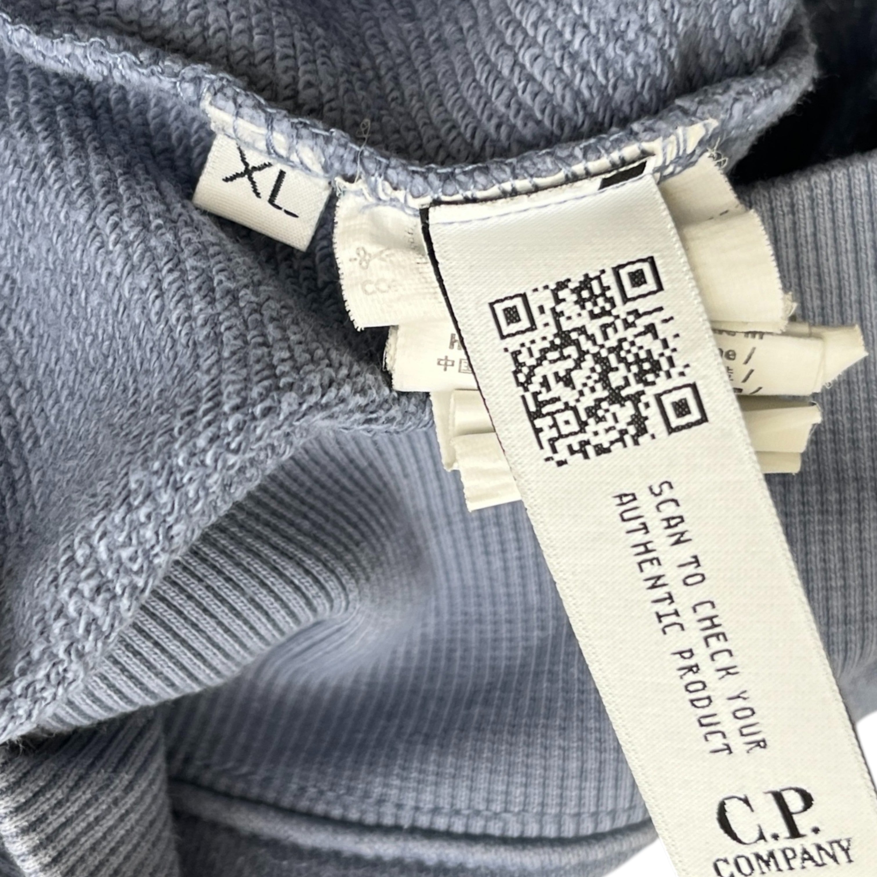 Men's Lens Hoodie Blue Size XL