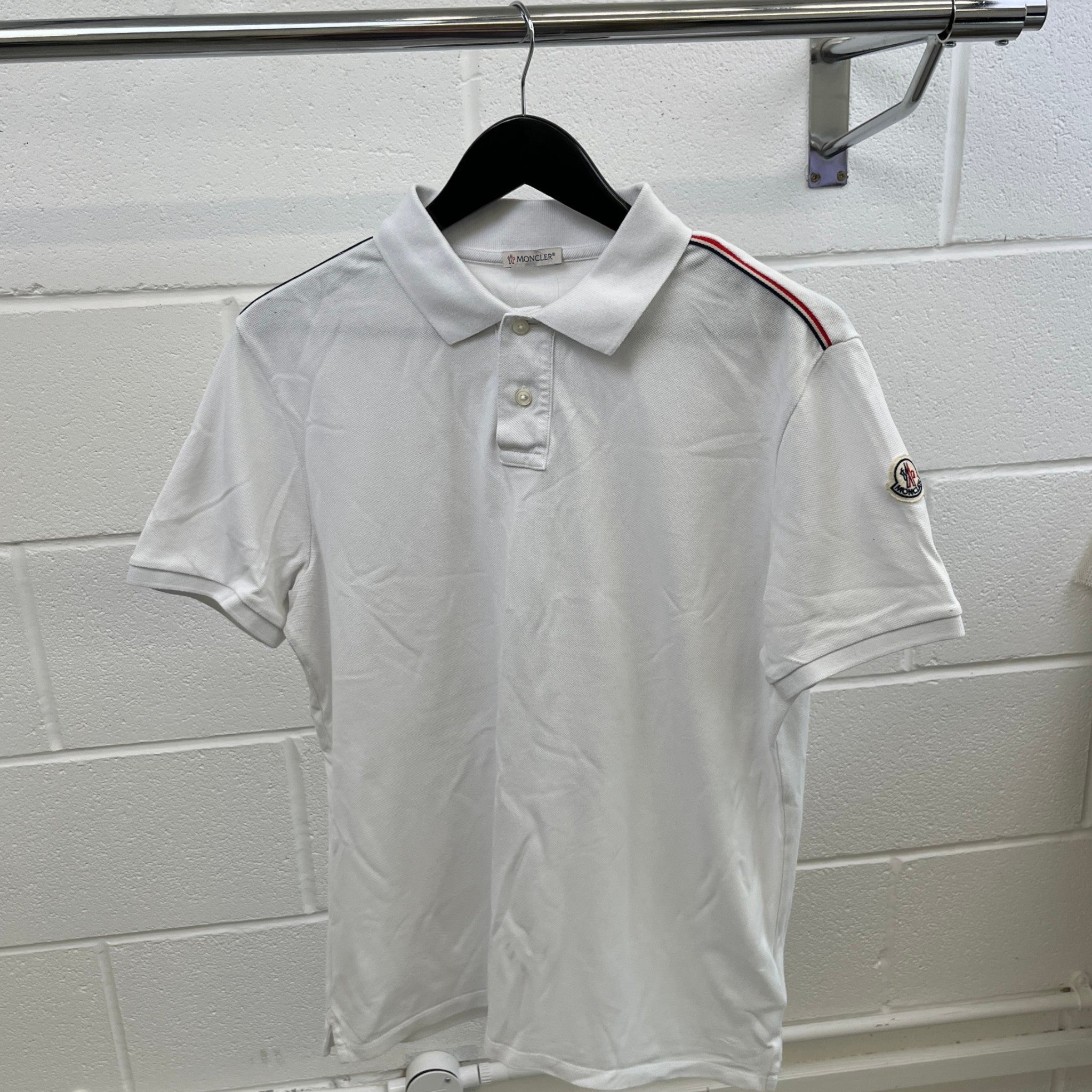 Men's Maglia Polo Shirt White Size L