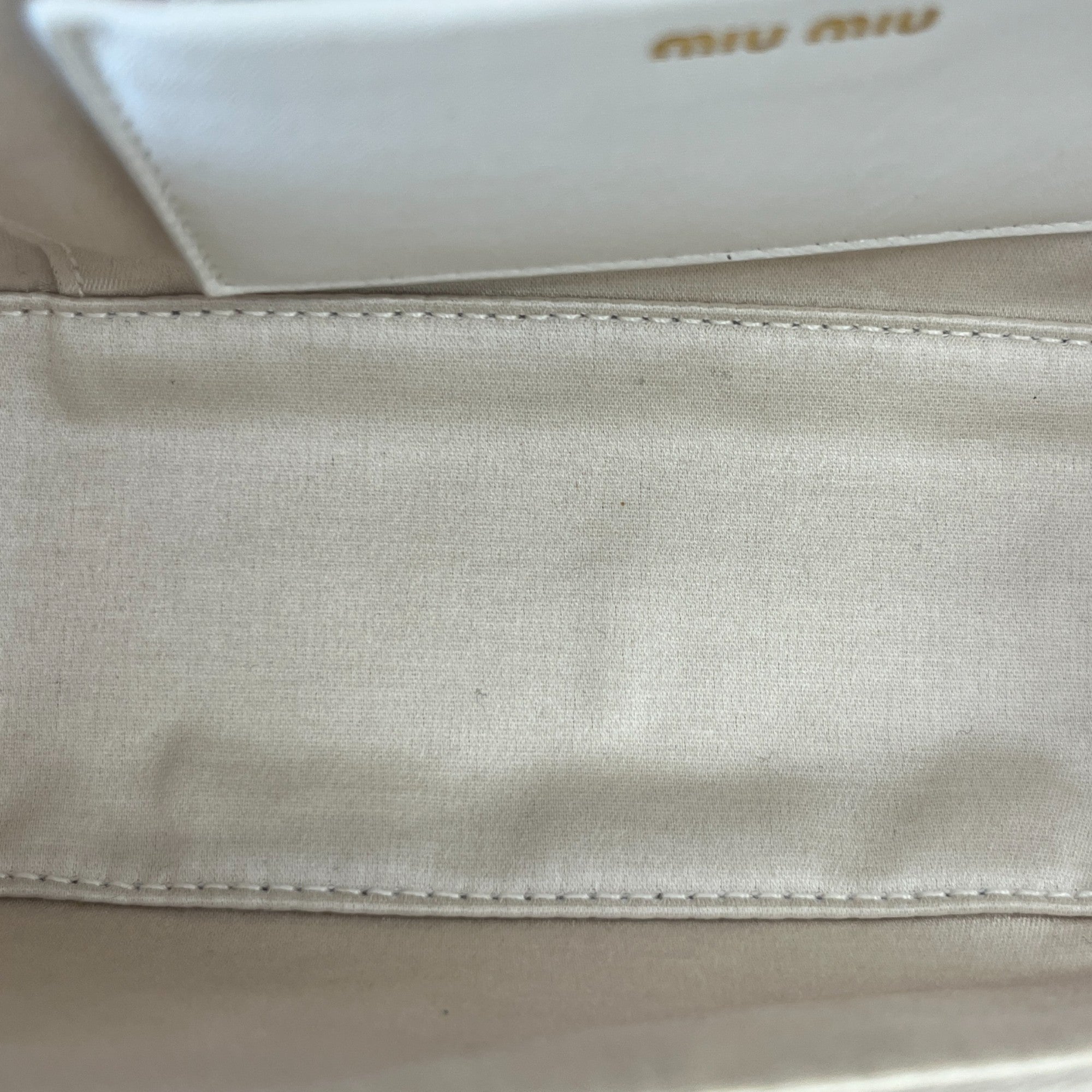 Women's Matelasse Bag Cream