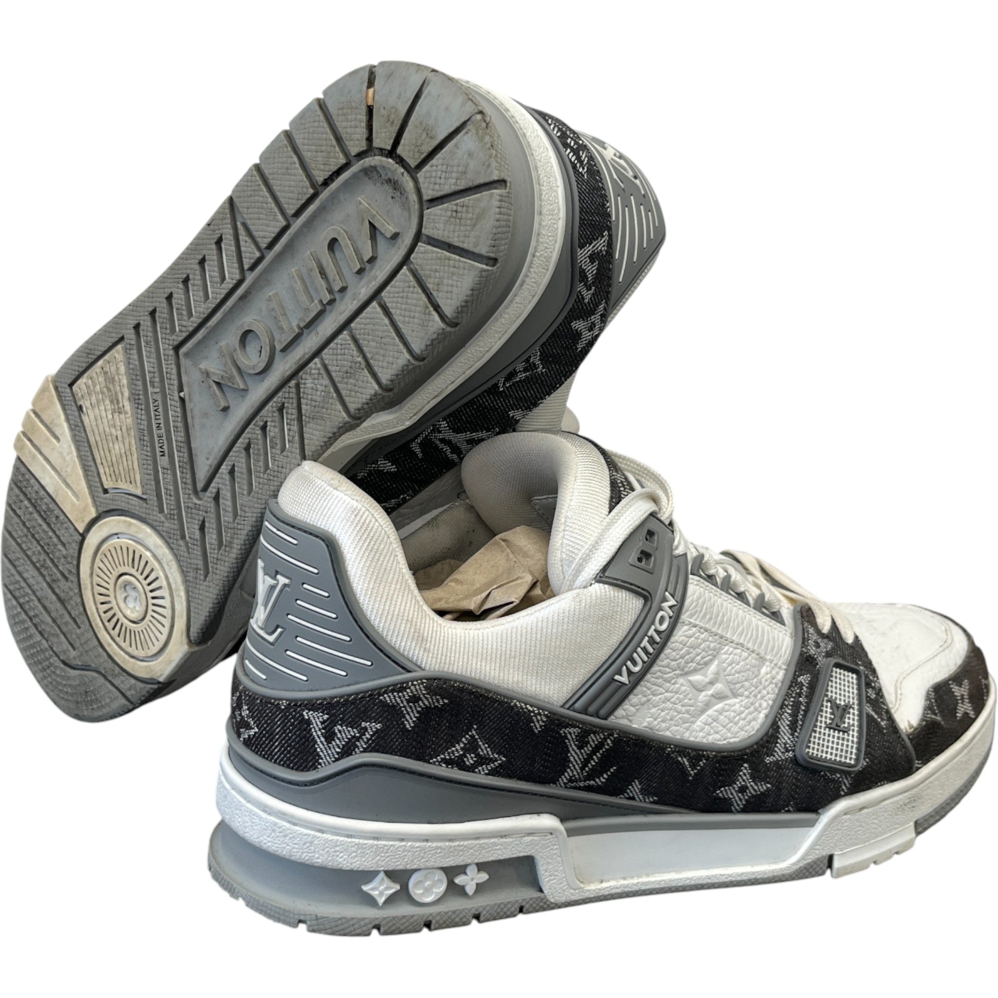 Men's Lv Low Trainers White Size EU 41 / UK 7