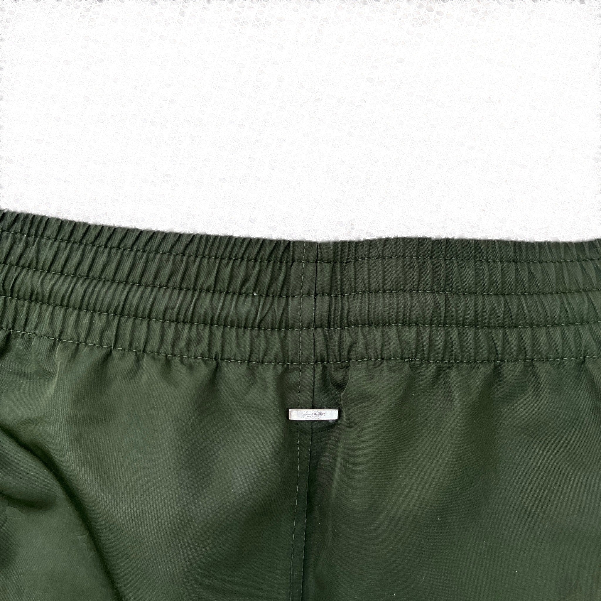 Men's Monogram Swim Shorts Khaki Size S