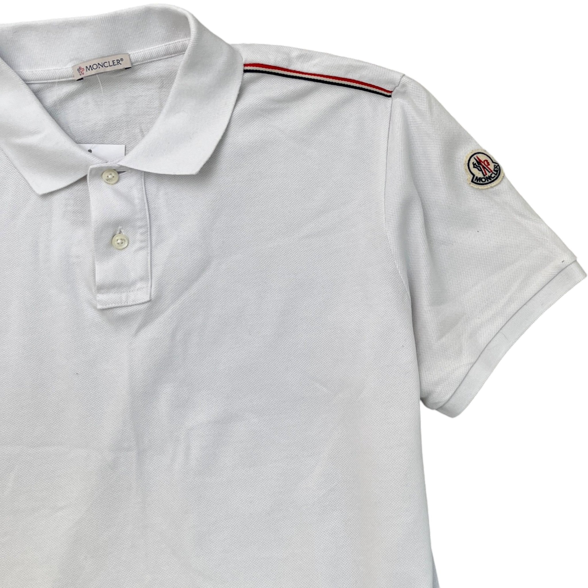 Men's Maglia Polo Shirt White Size L