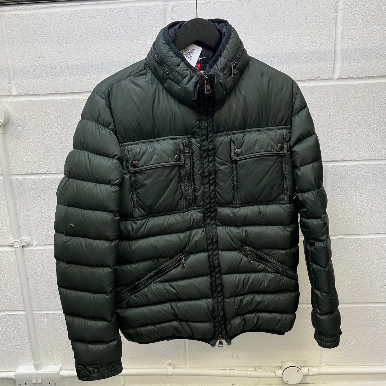 Men's Norbert Down Jacket Green Size 3 / L