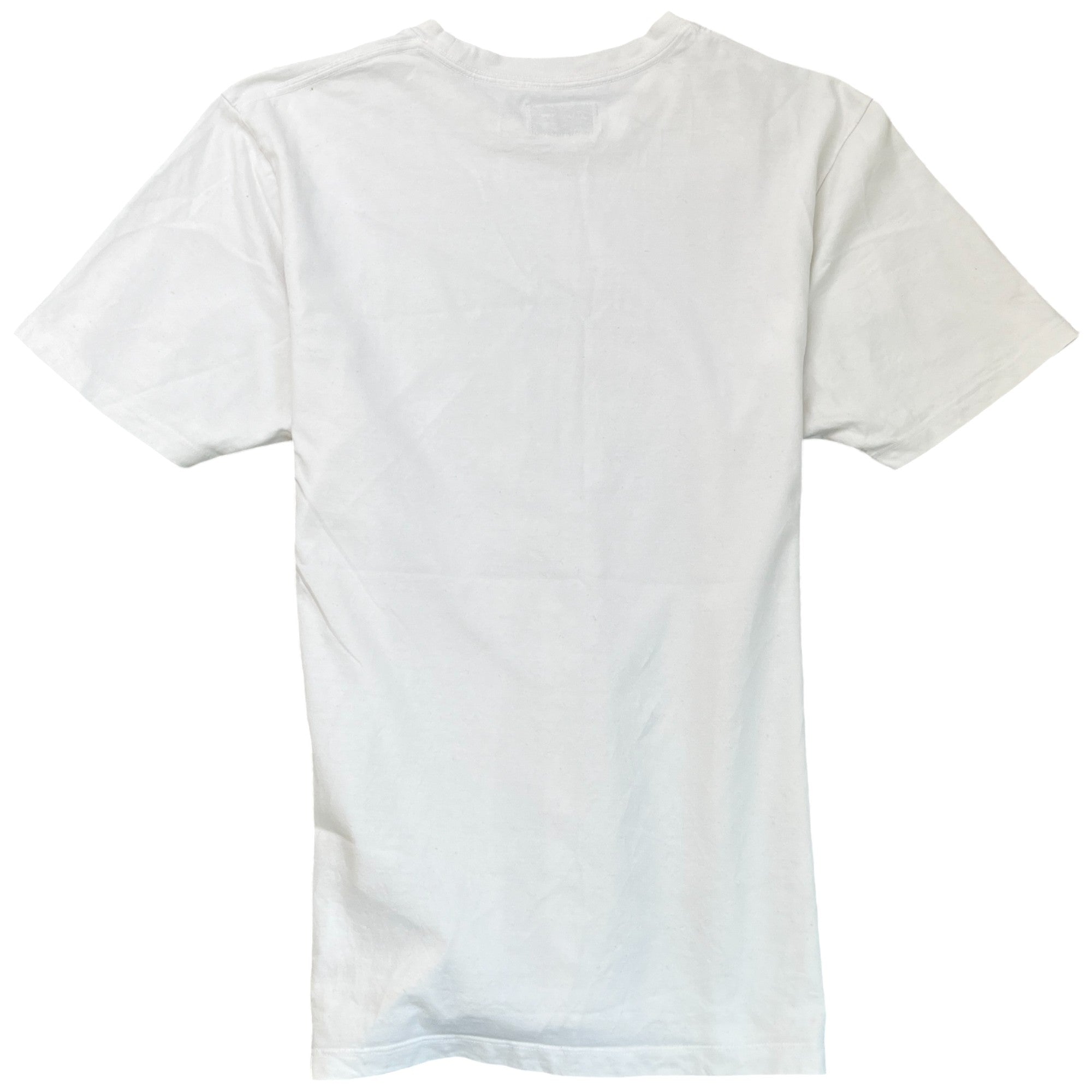 Men's Logo Print T-Shirt White Size L