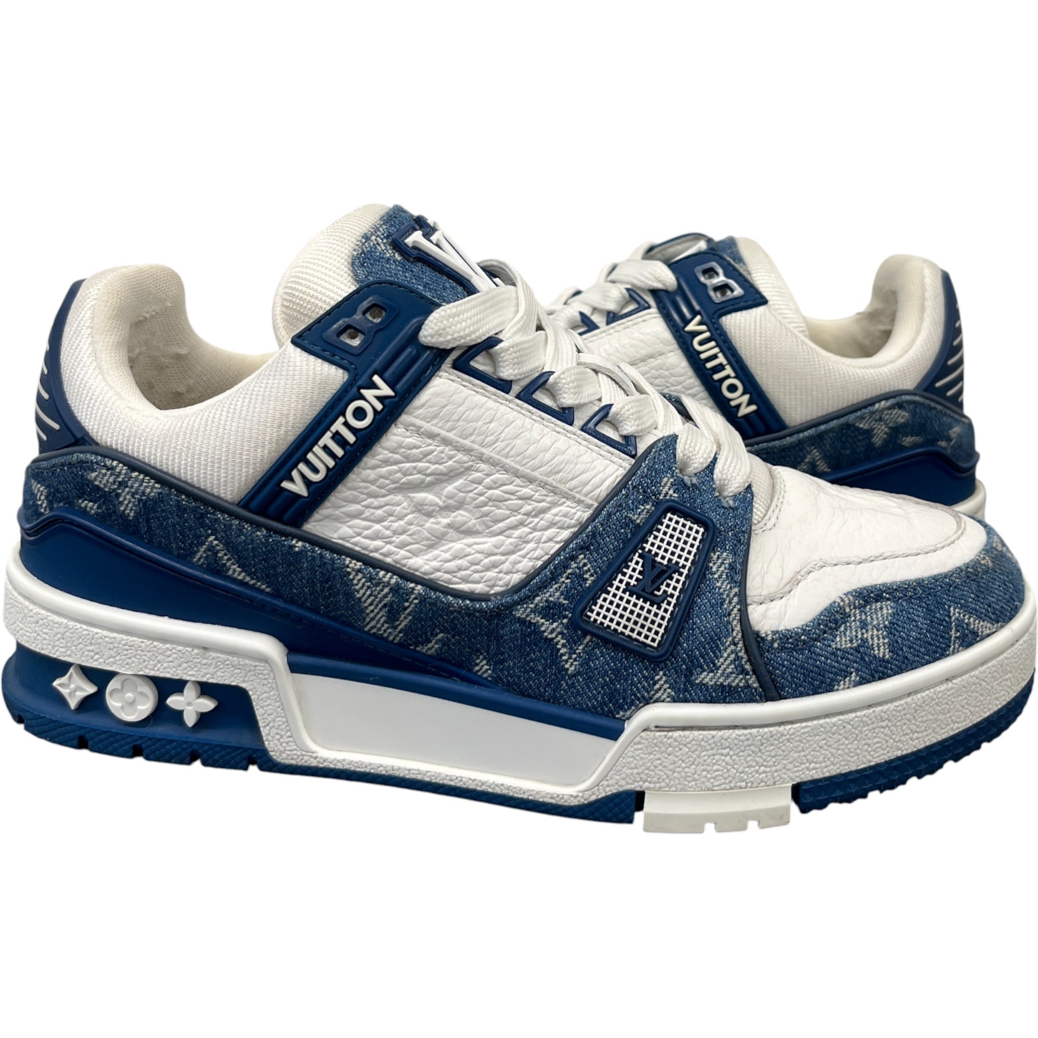 Women's Lv Denim Low Trainers Blue Size EU 35 / UK 2