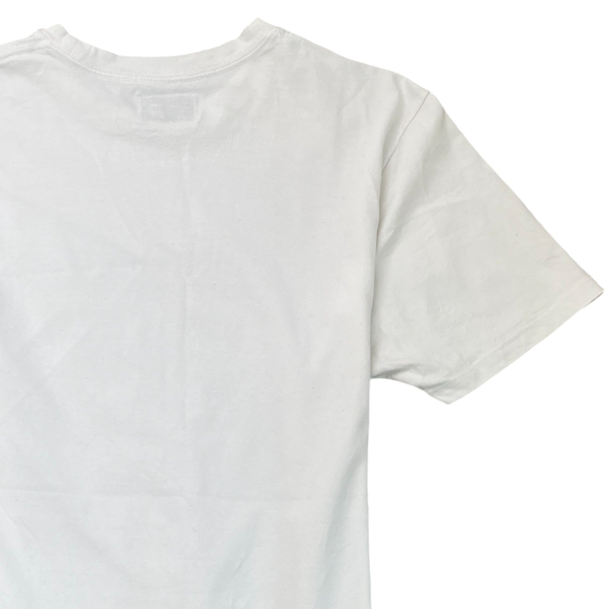 Men's Logo Print T-Shirt White Size L