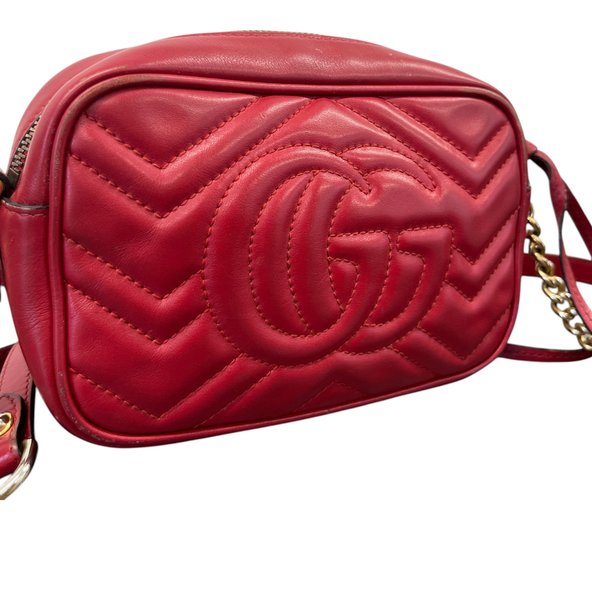 Women's Gg Marmont Bag Red