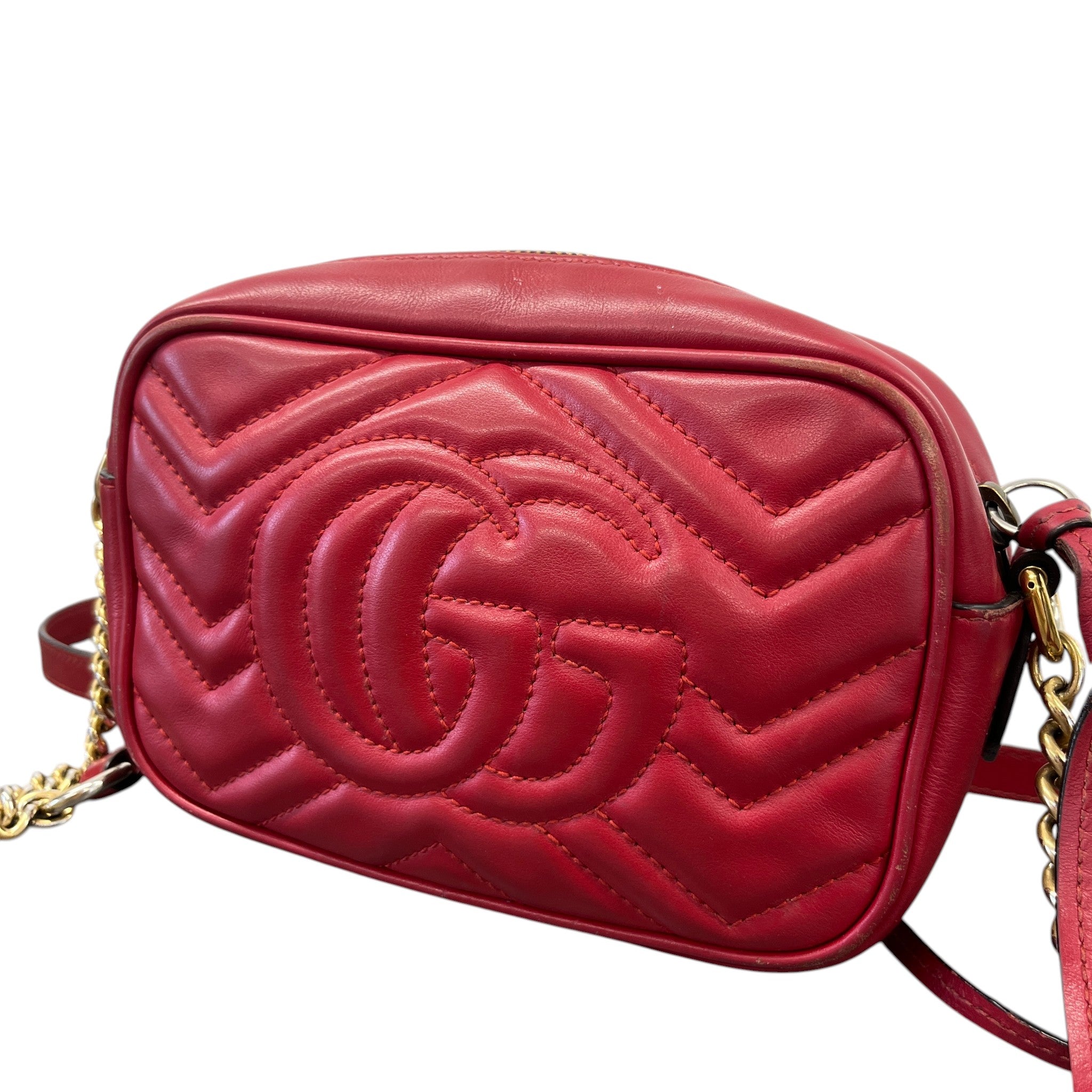 Women's Gg Marmont Bag Red