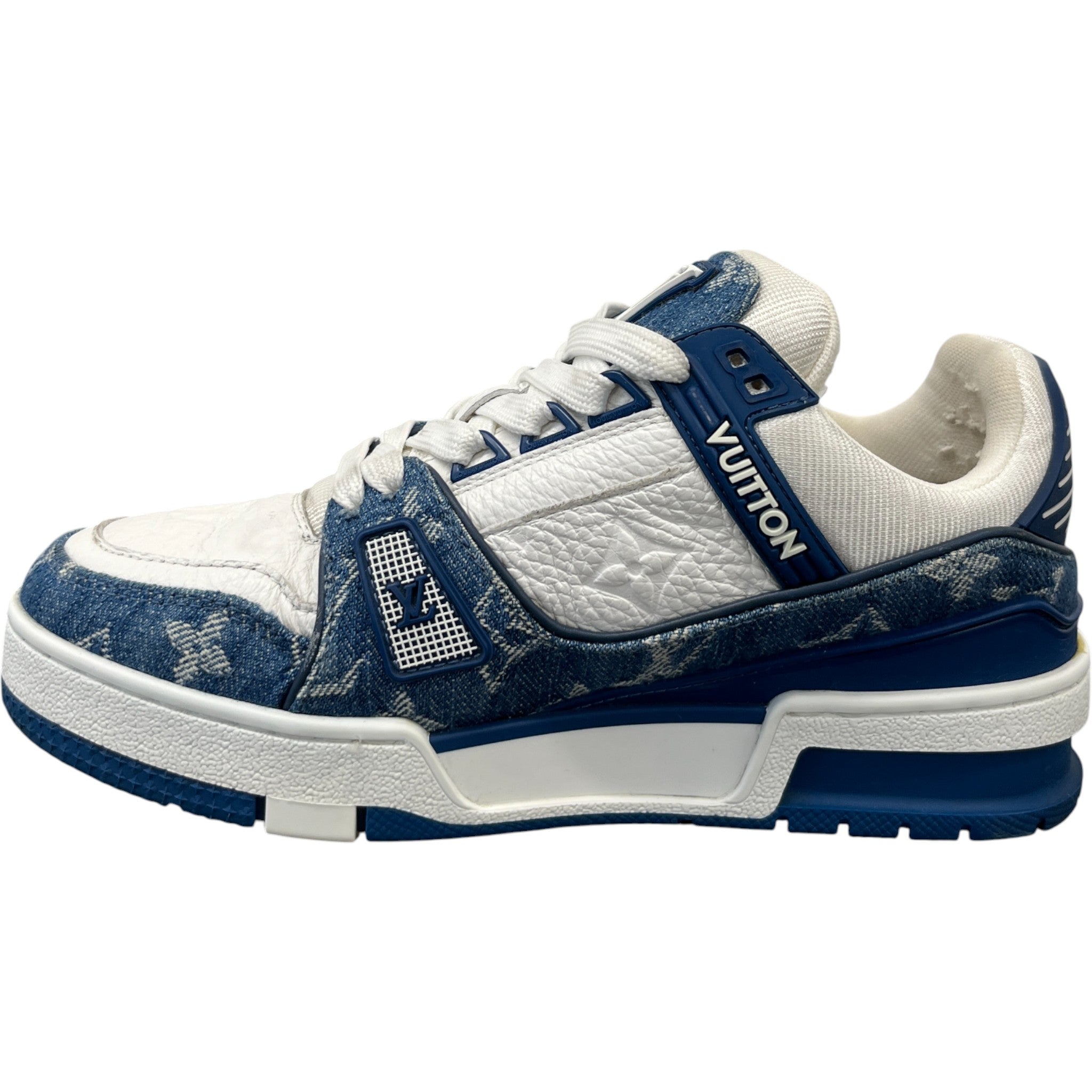 Women's Lv Denim Low Trainers Blue Size EU 35 / UK 2