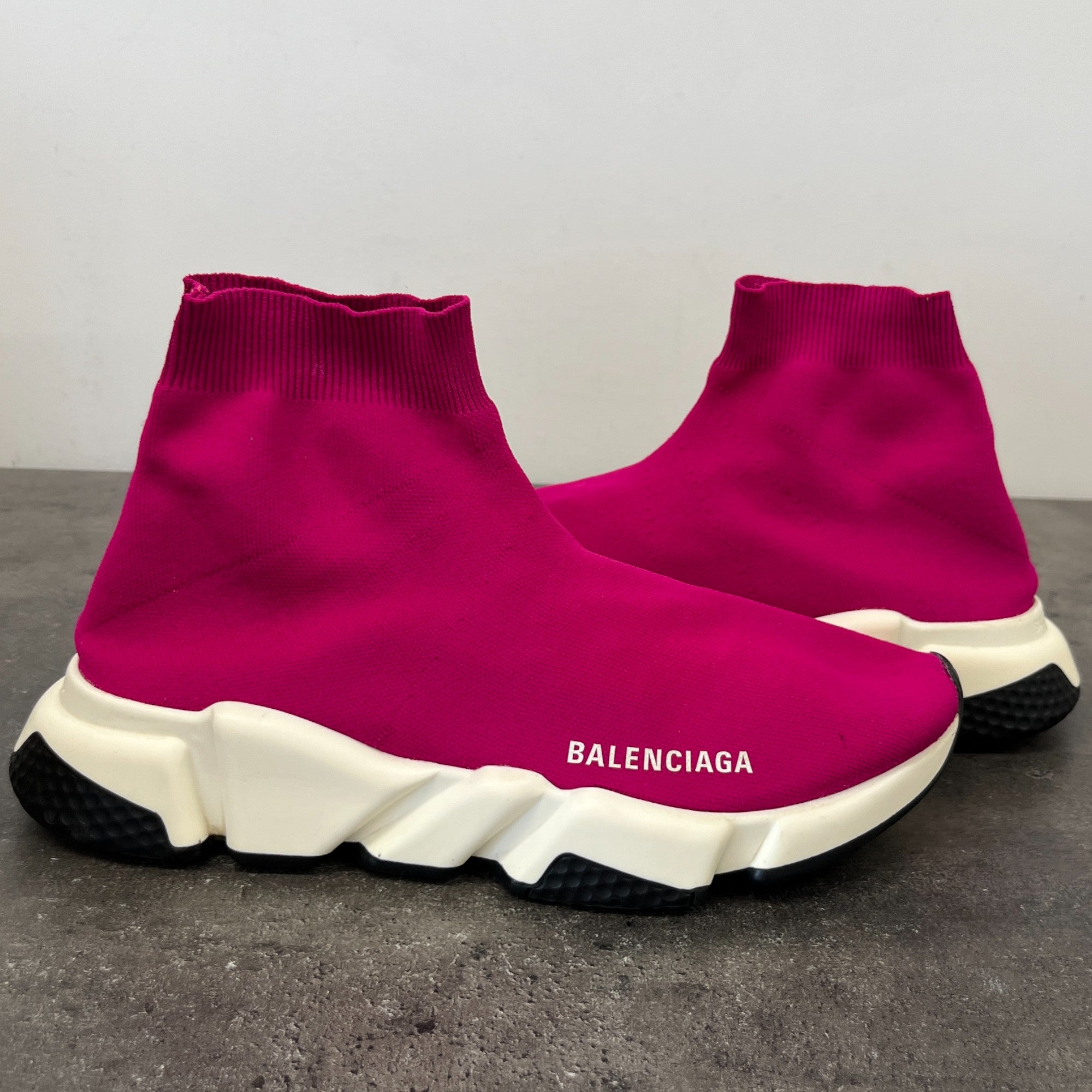 Women's Speed Sock High Trainers Pink Size EU 40 / UK 7