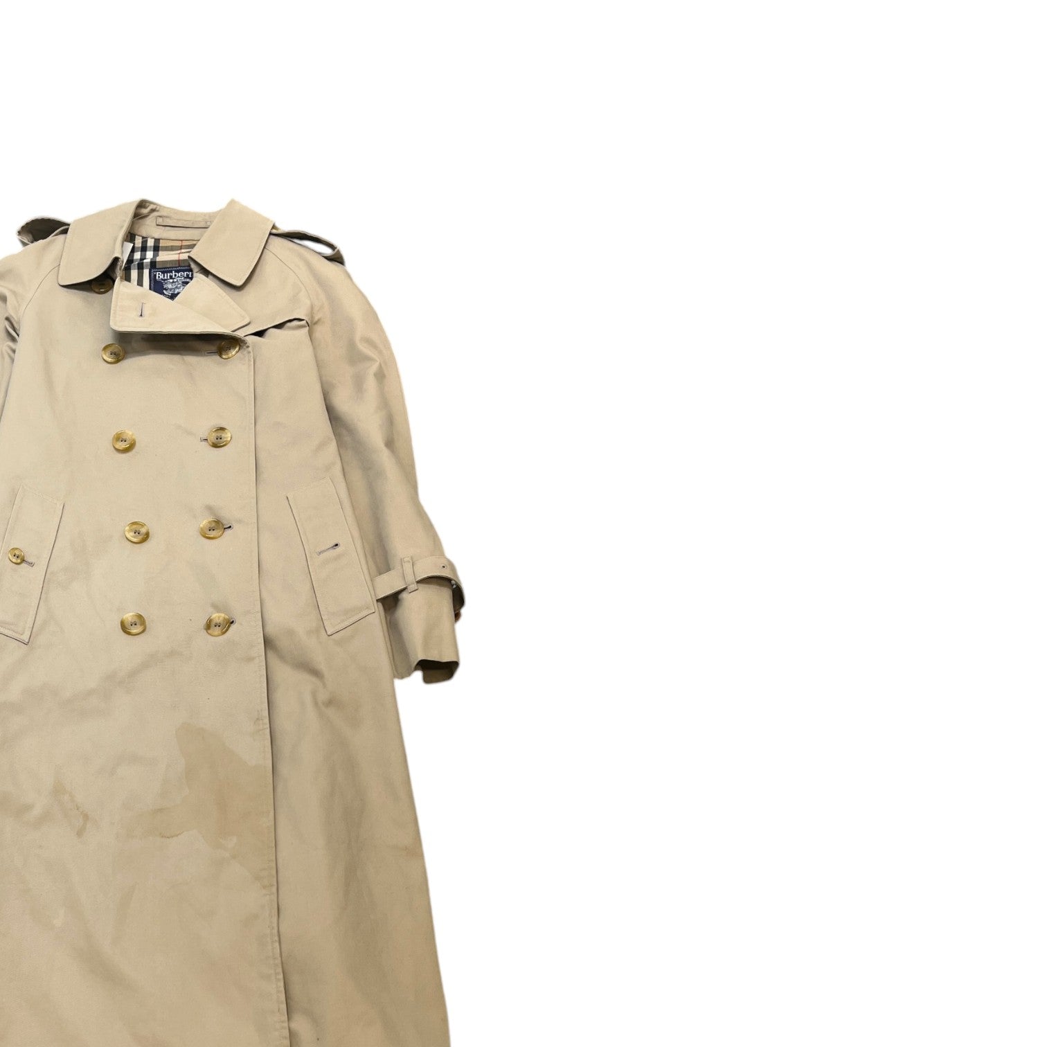 Women's Vintage Trench Jacket Beige Size 0 / UK 4