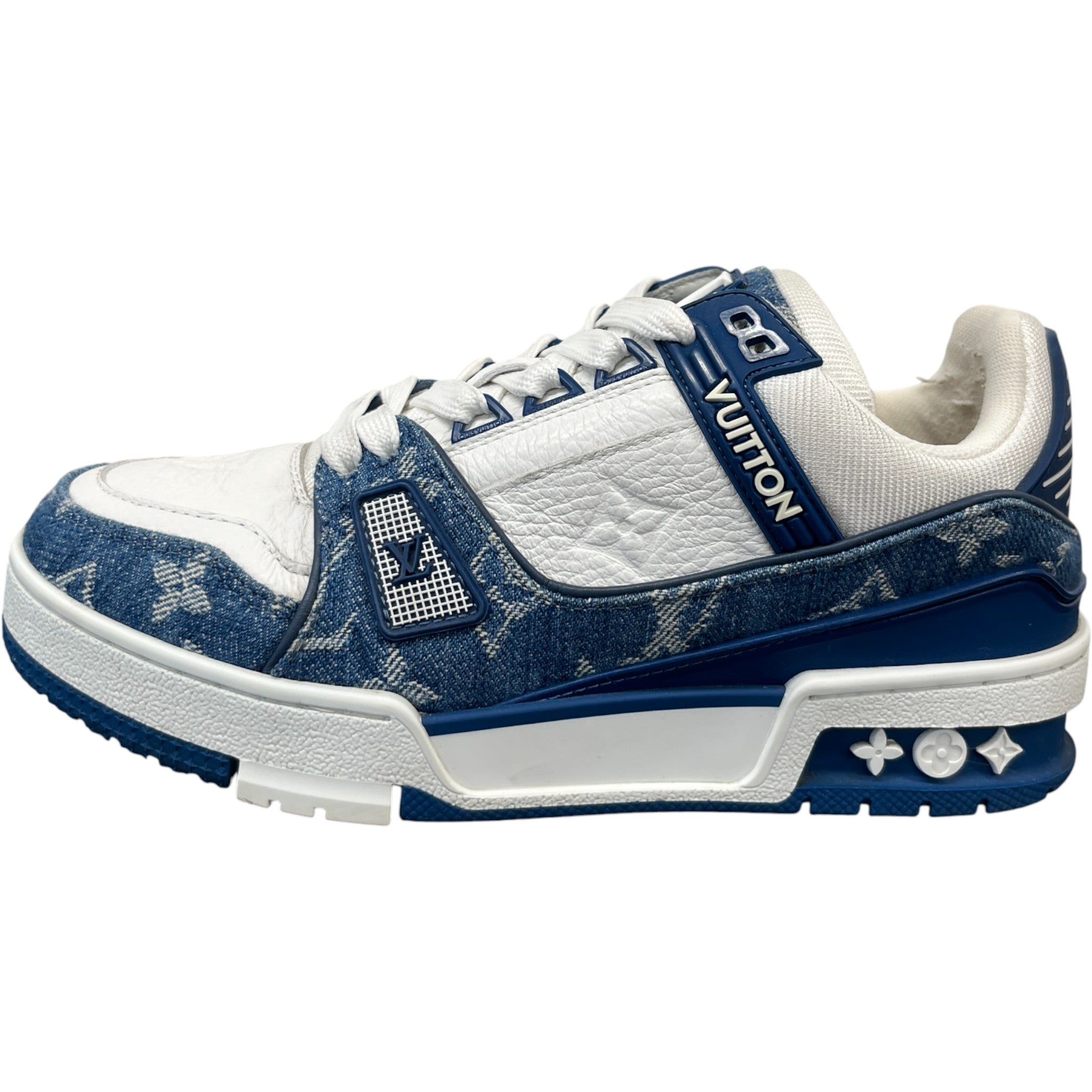 Women's Lv Denim Low Trainers Blue Size EU 35 / UK 2