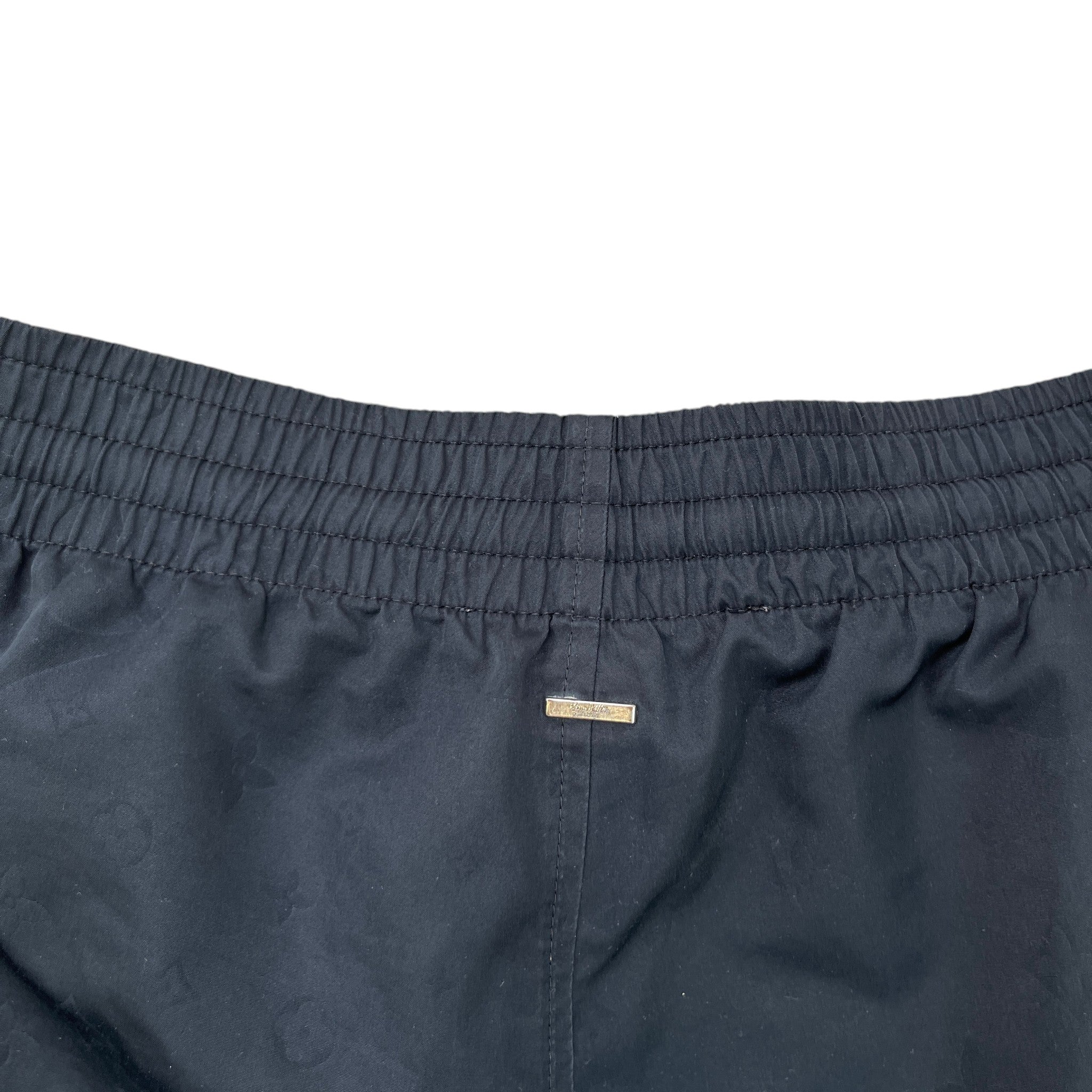 Men's Monogram Swim Shorts Black Size S
