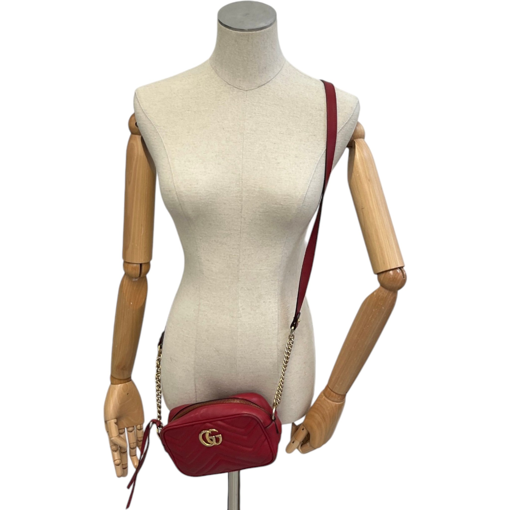 Women's Gg Marmont Bag Red