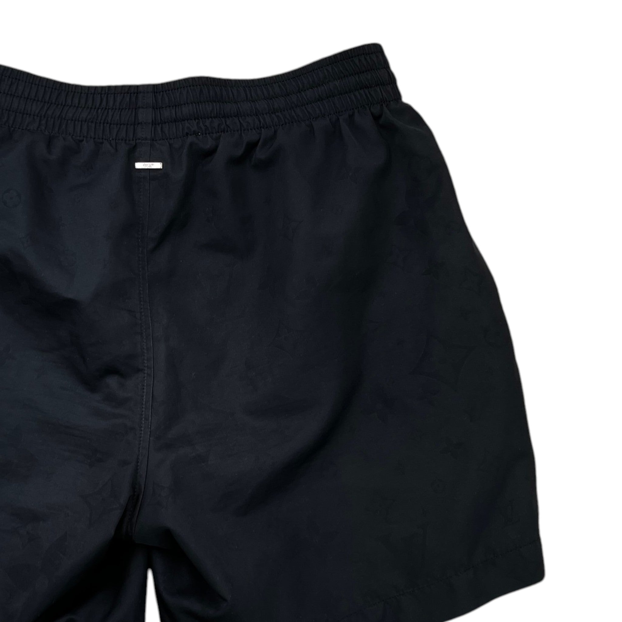Men's Monogram Swim Shorts Black Size S