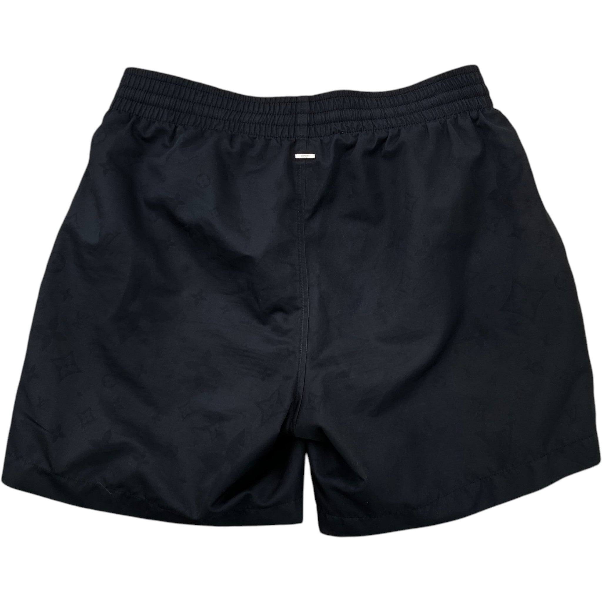 Men's Monogram Swim Shorts Black Size S