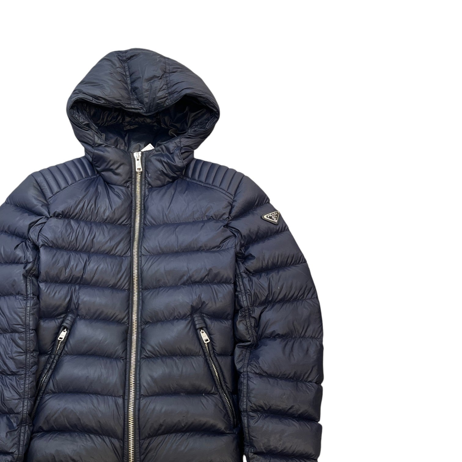 Men's Milano Puffer Down Jacket Navy Size IT 46 / S