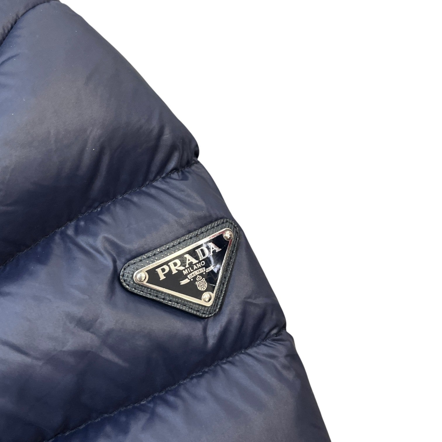 Men's Milano Puffer Down Jacket Navy Size IT 46 / S