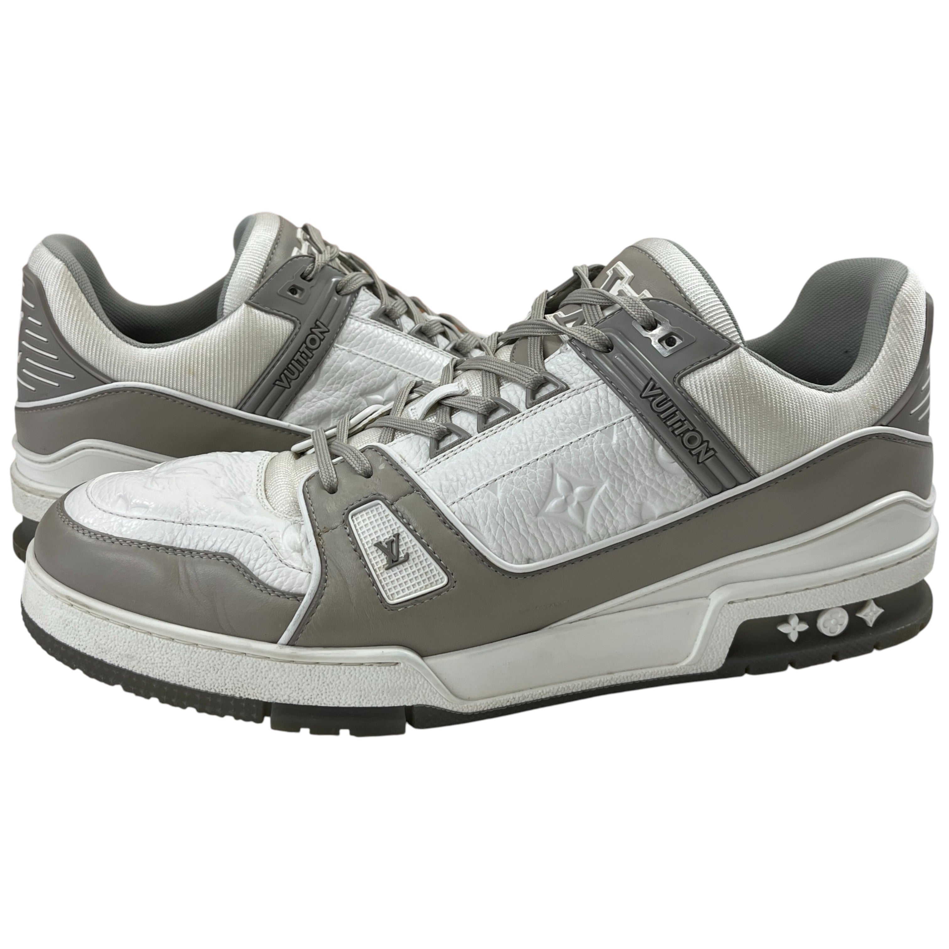 Men's Lv Low Trainers Grey Size EU 45 / UK 11