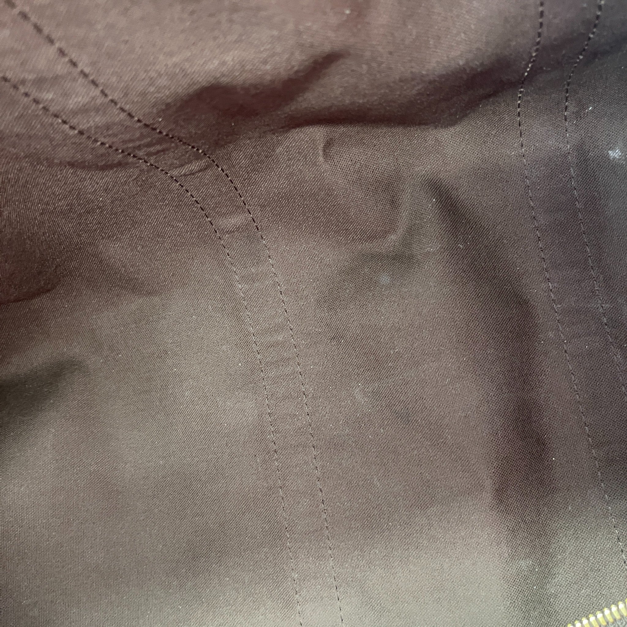 Men's Keepall Bandoulière 55 Damier Ebene Bag Brown