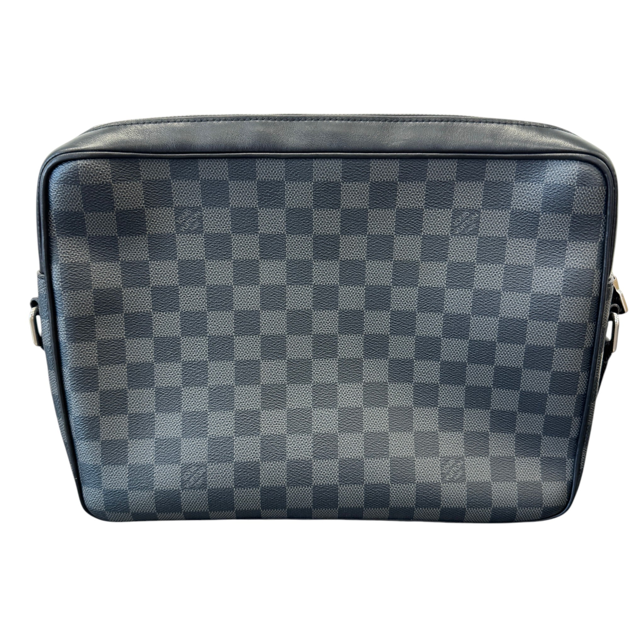 Men's Damier Graphite Trocadero Pm Messenger Bag Black