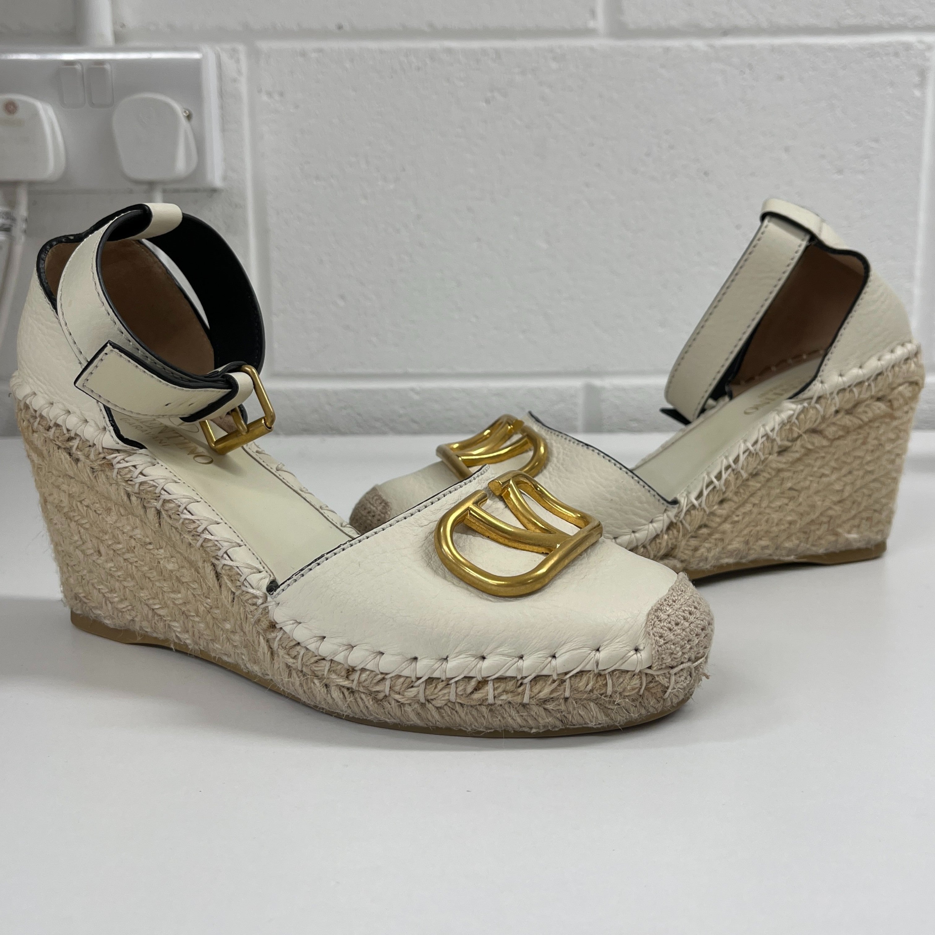 Women's Vlogo Espadrilles White Size EU 36 / UK 3