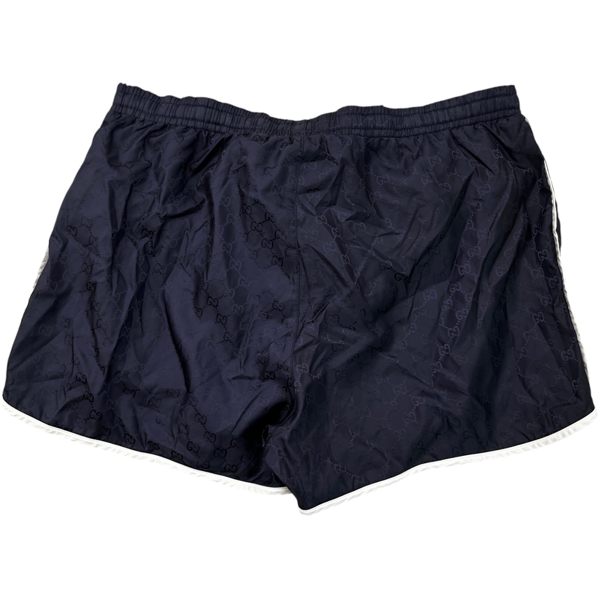 Men's Gg Supreme Bee Swim Shorts Navy Size W32 / IT 48