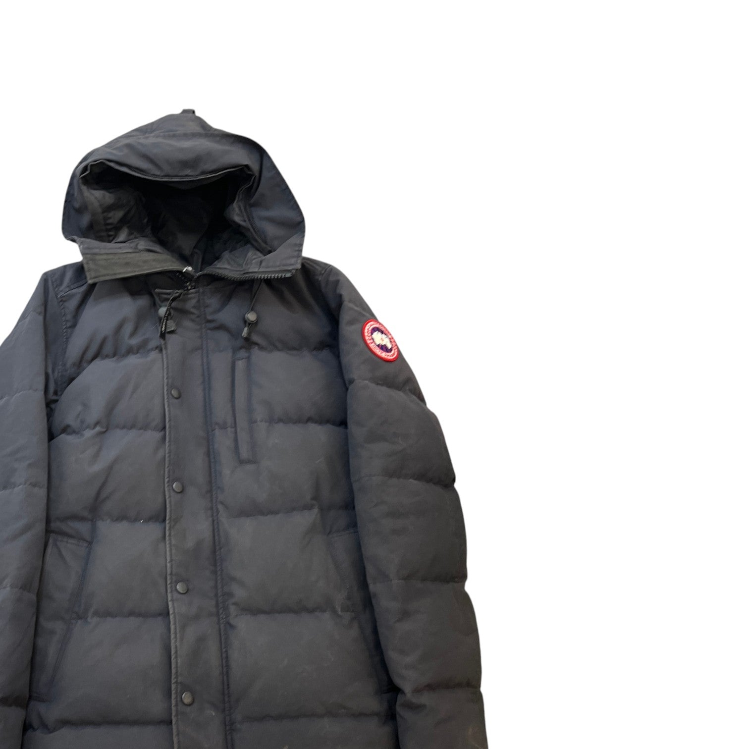 Men's Carson Parka Down Jacket Navy Size L