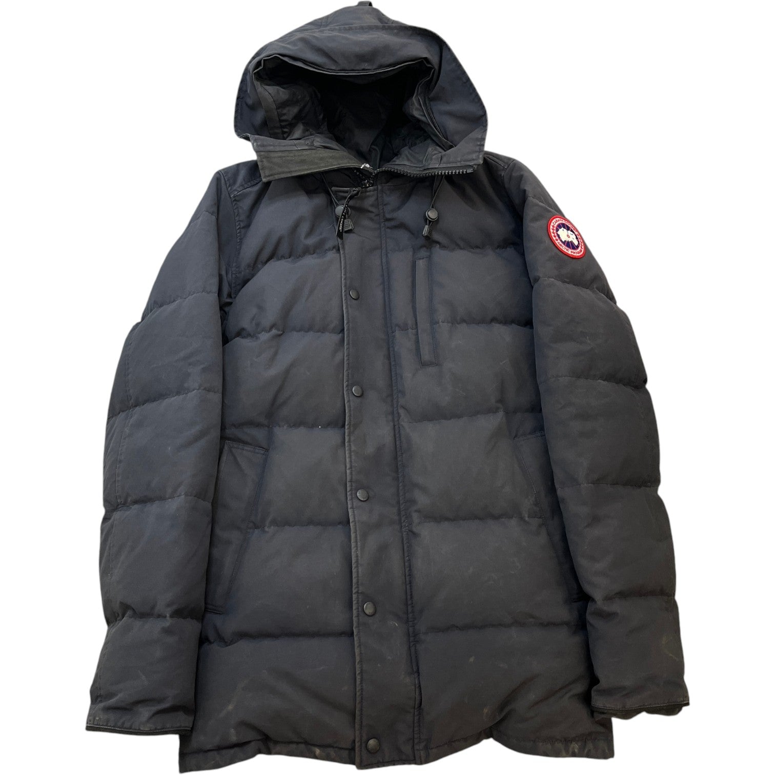 Men's Carson Parka Down Jacket Navy Size L