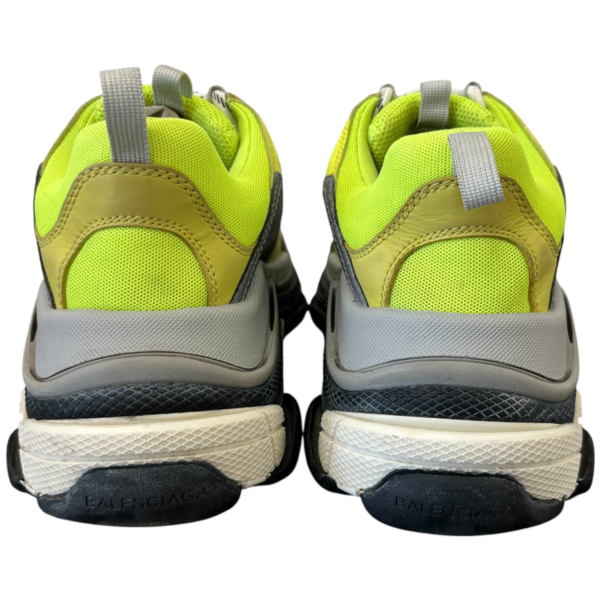 Men's Neon Triple S Low Trainers Green Size EU 41 / UK 7