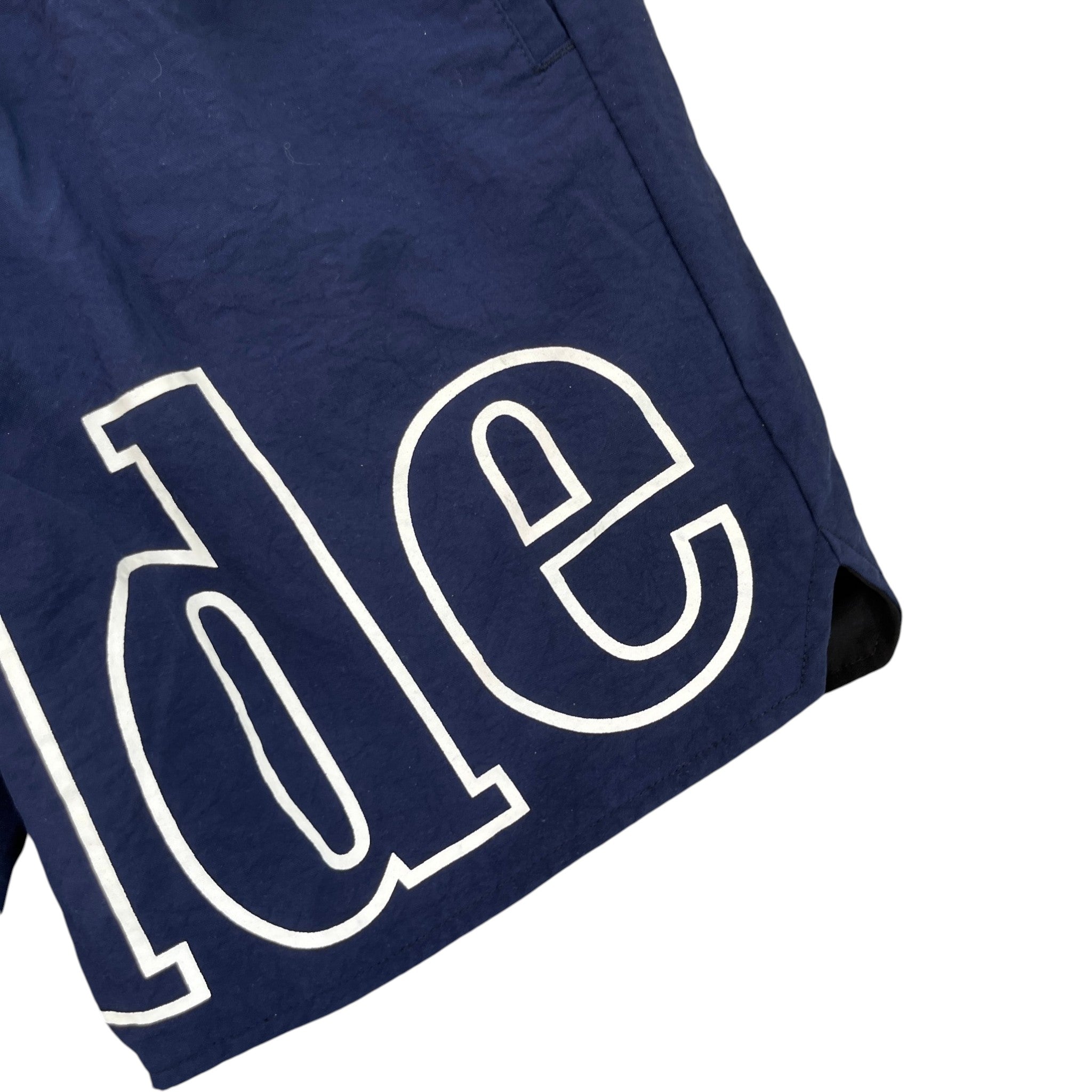 Men's Logo Print Shorts Navy Size M
