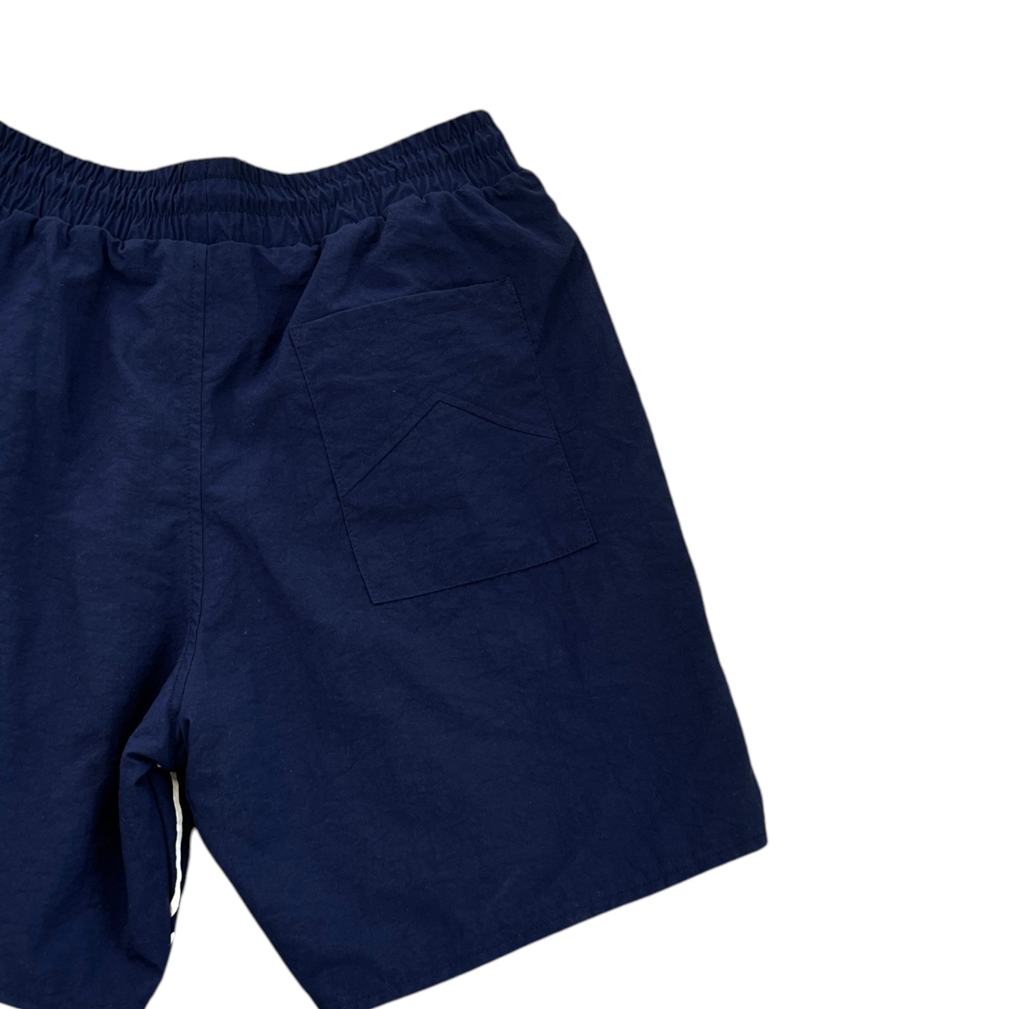 Men's Logo Print Shorts Navy Size M