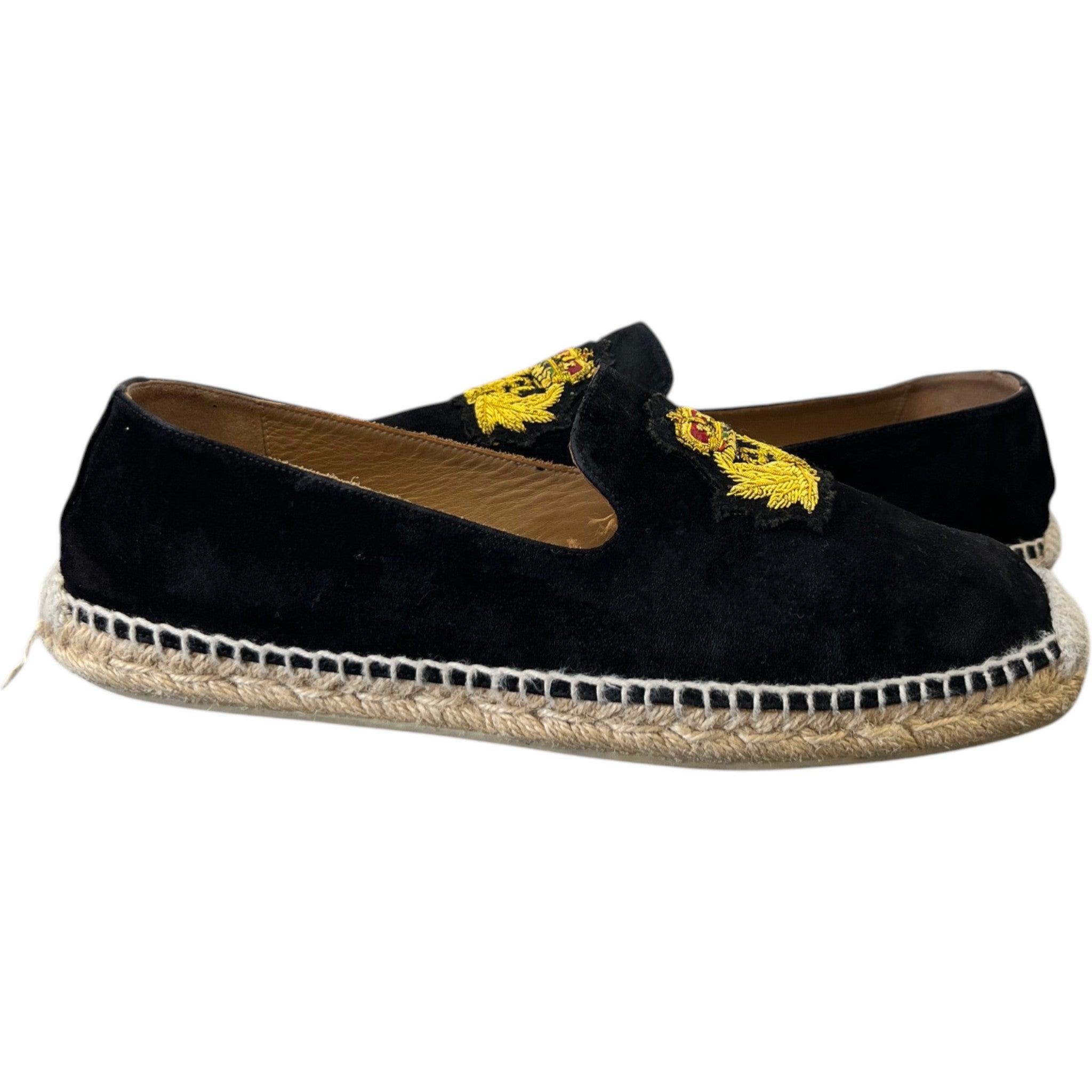 Men's Nanou Orlato Flat Low Trainers Black Size EU 40 / UK 6