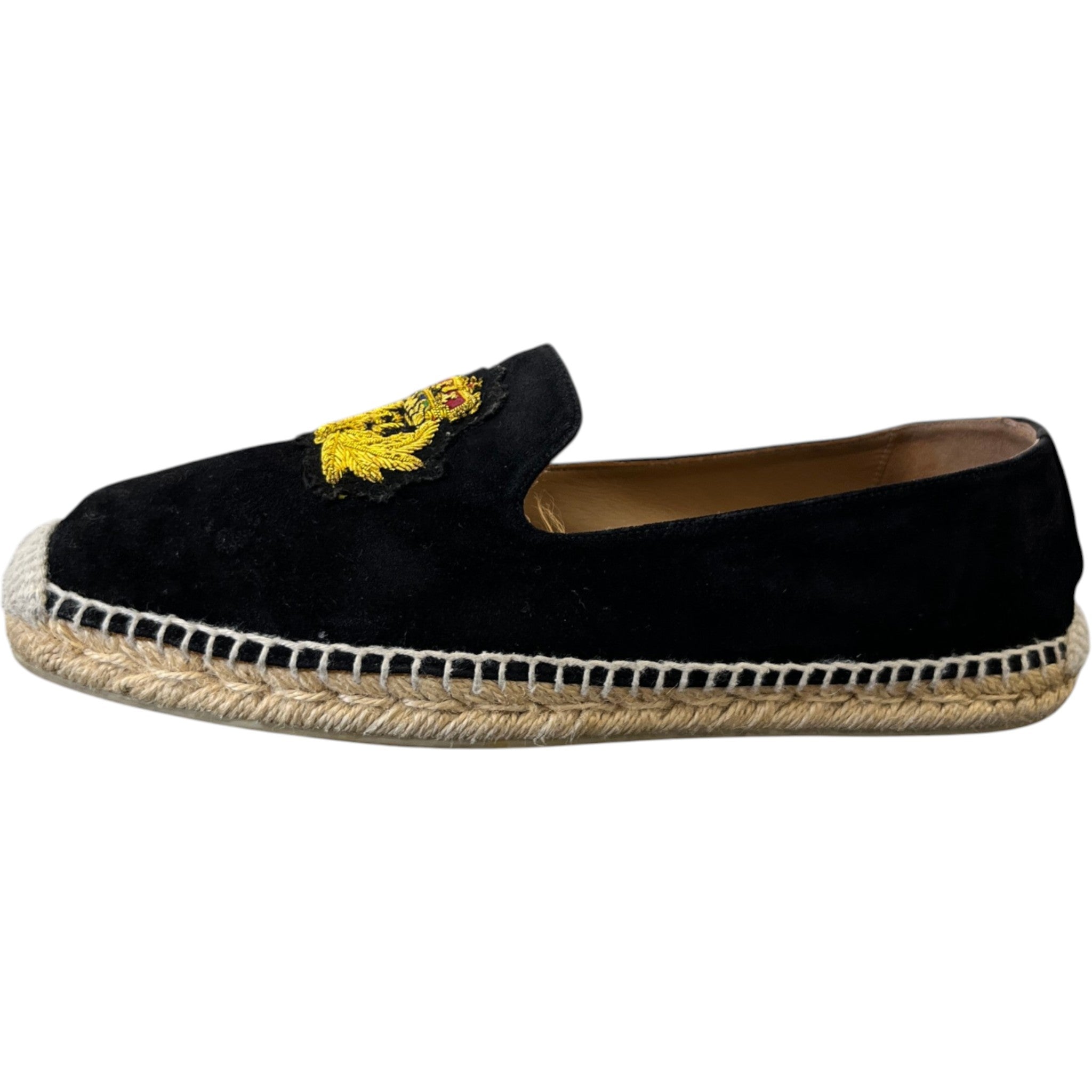Men's Nanou Orlato Flat Low Trainers Black Size EU 40 / UK 6