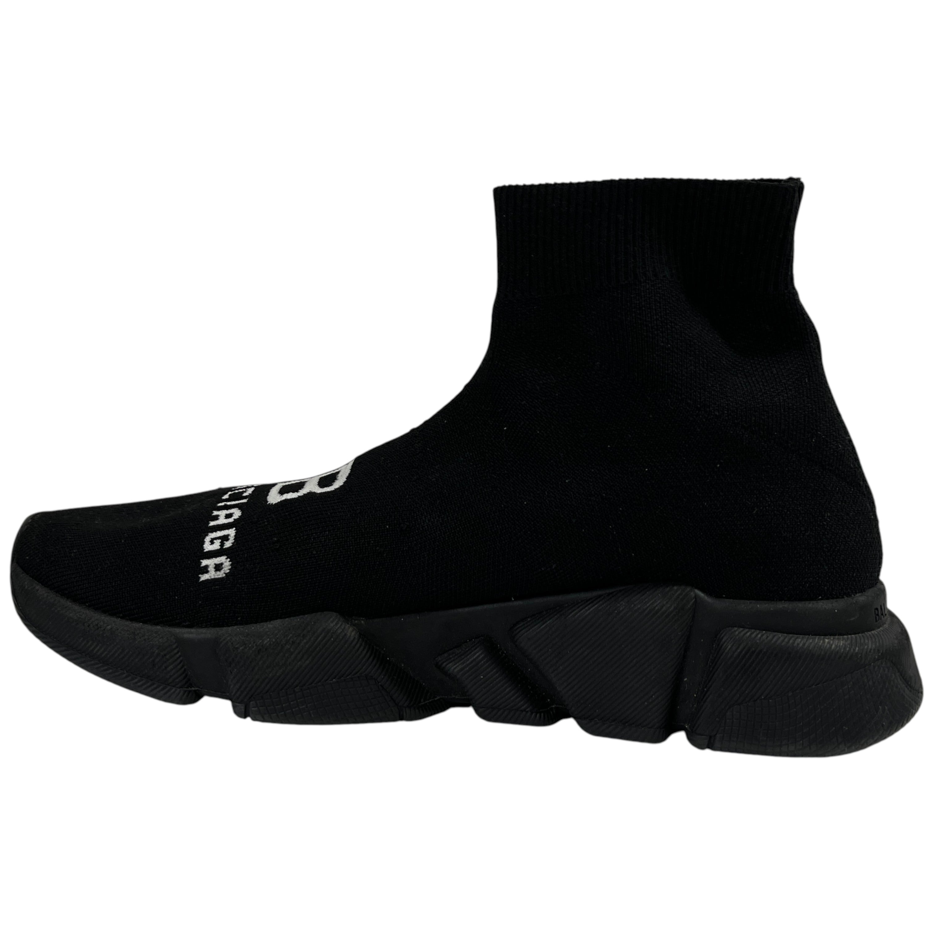 Women's Speed Sock High Trainers Black Size EU 38 / UK 5