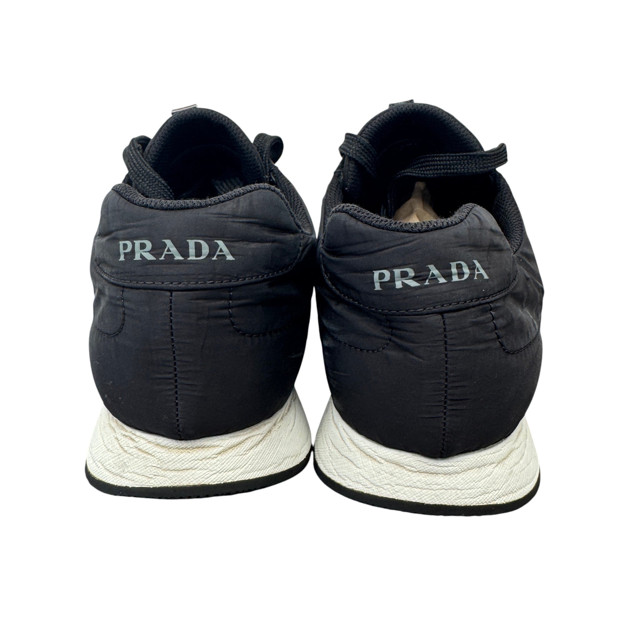 Men's Lina Rossa Runner Low Trainers Black Size EU 42 / UK 8