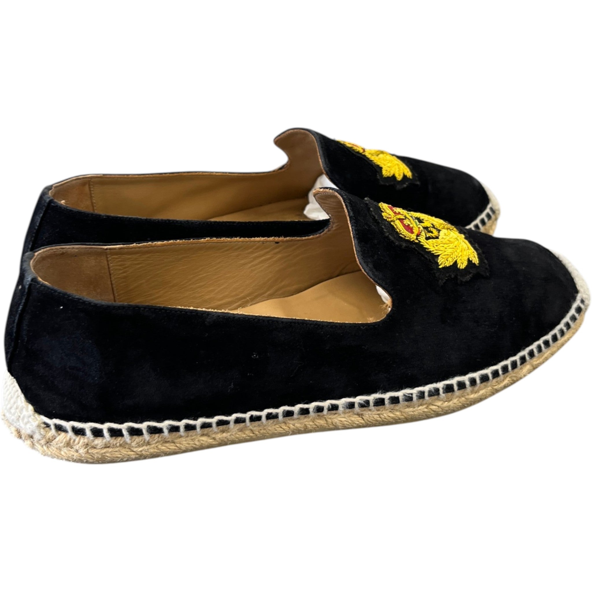 Men's Nanou Orlato Flat Low Trainers Black Size EU 40 / UK 6