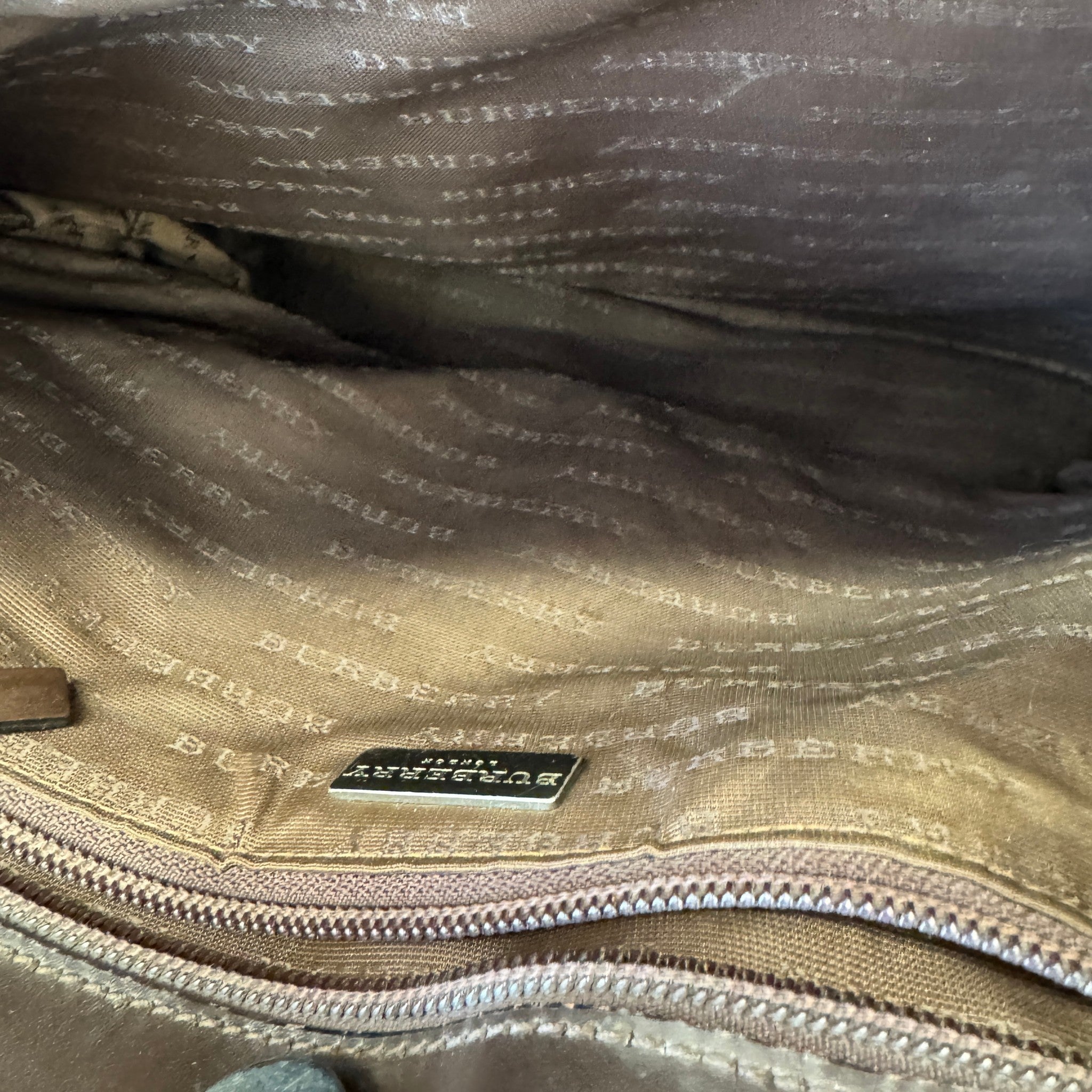 Women's Vintage Check Bag Beige