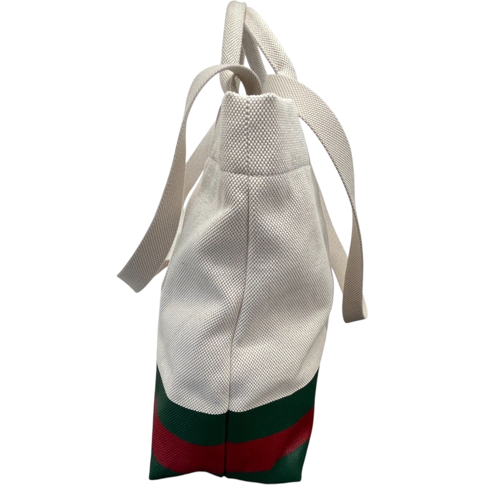 Men's Embossed Logo Tote Bag Beige