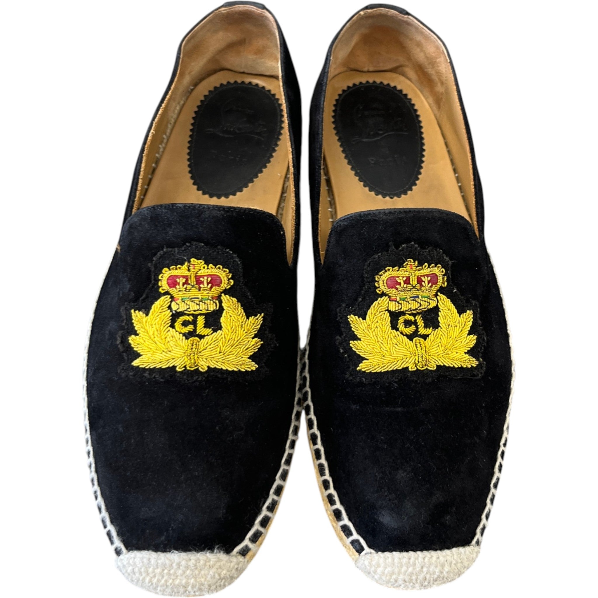 Men's Nanou Orlato Flat Low Trainers Black Size EU 40 / UK 6