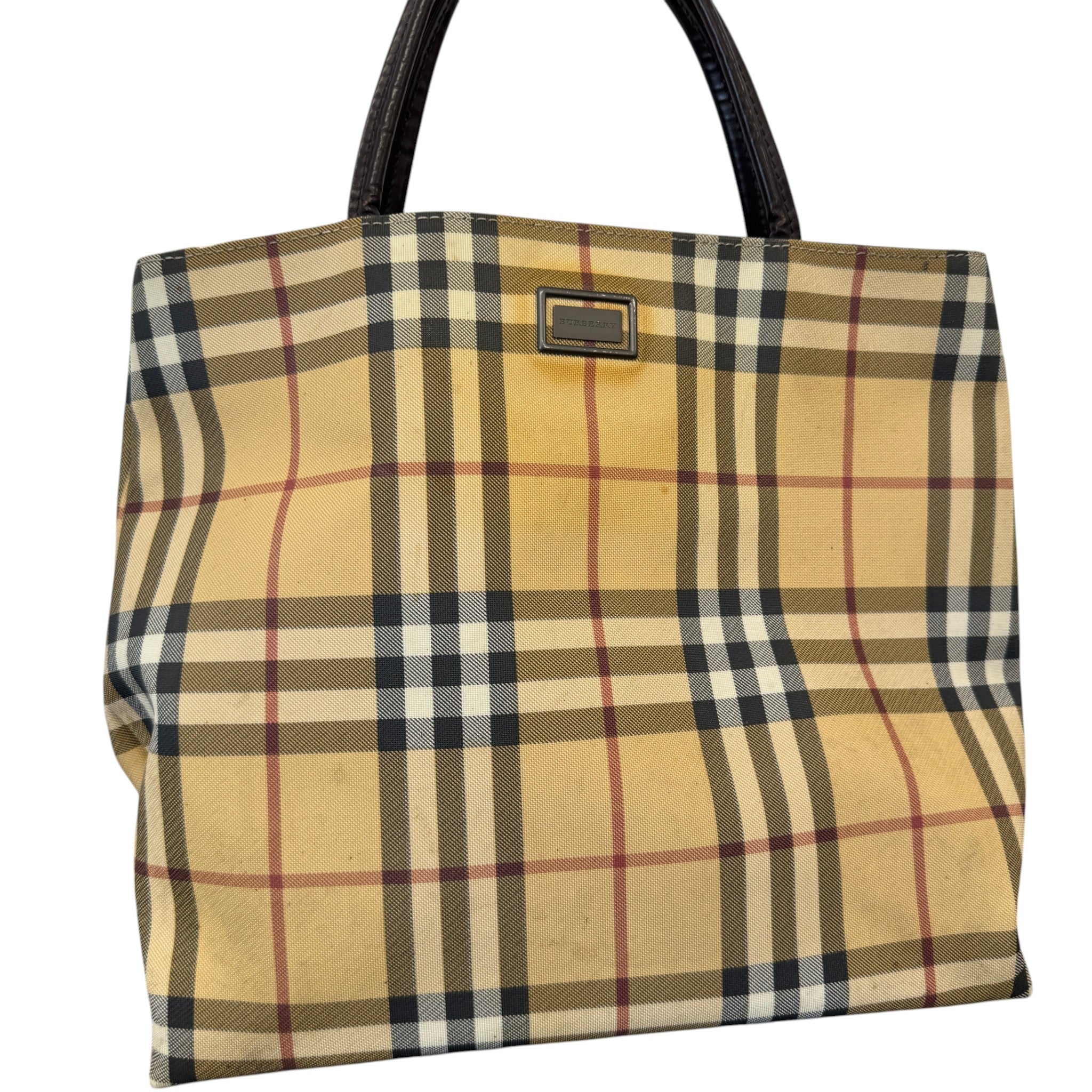 Women's Vintage Check Bag Beige