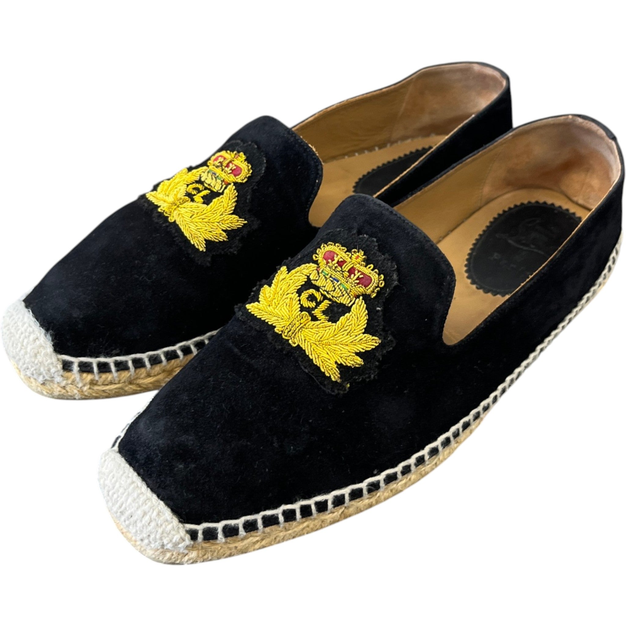 Men's Nanou Orlato Flat Low Trainers Black Size EU 40 / UK 6