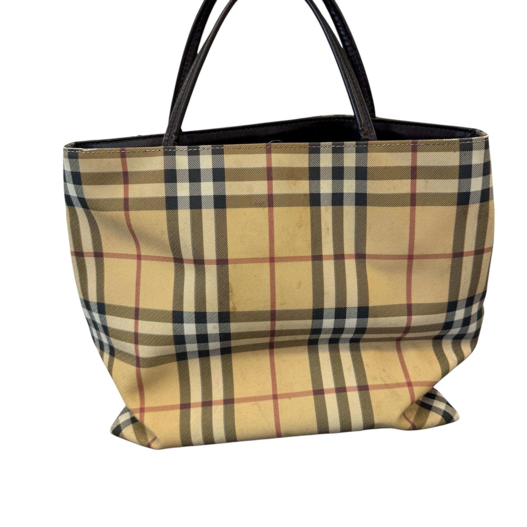 Women's Vintage Check Bag Beige