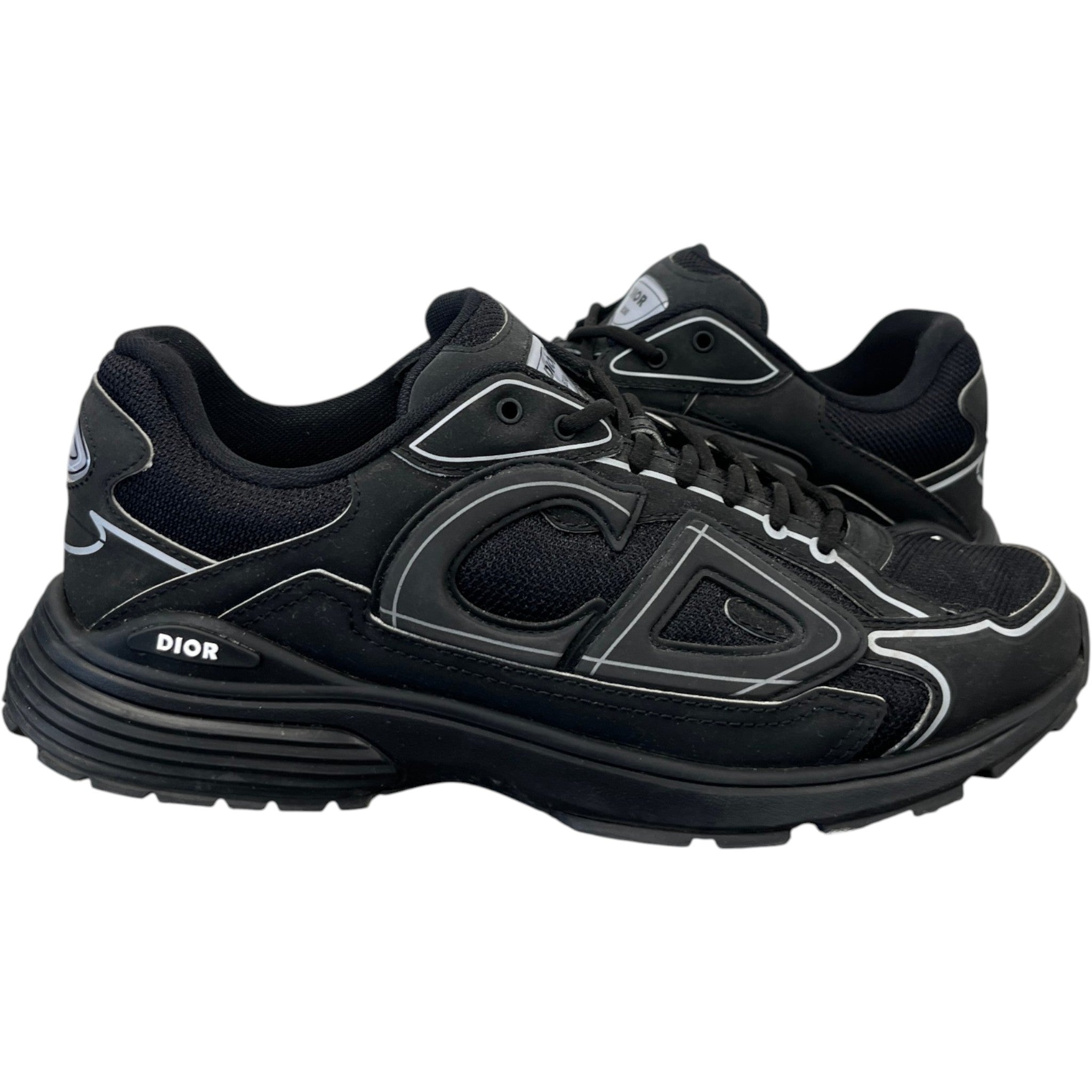 Men's B30 Low Trainers Black Size EU 45 / UK 11
