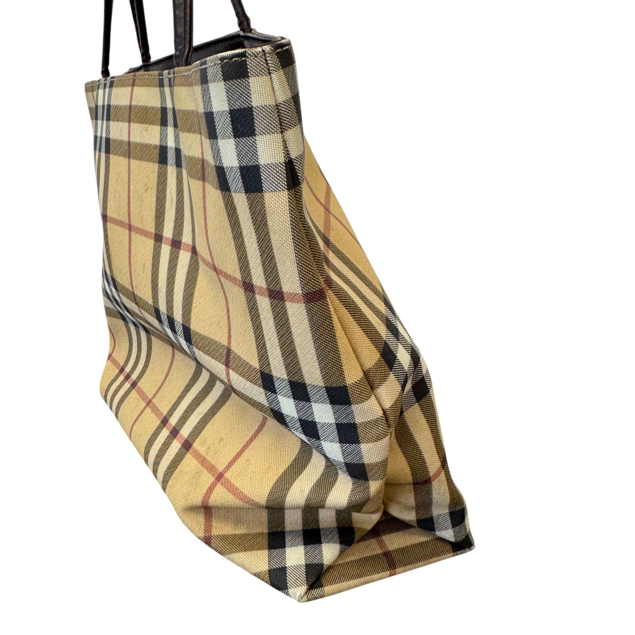 Women's Vintage Check Bag Beige