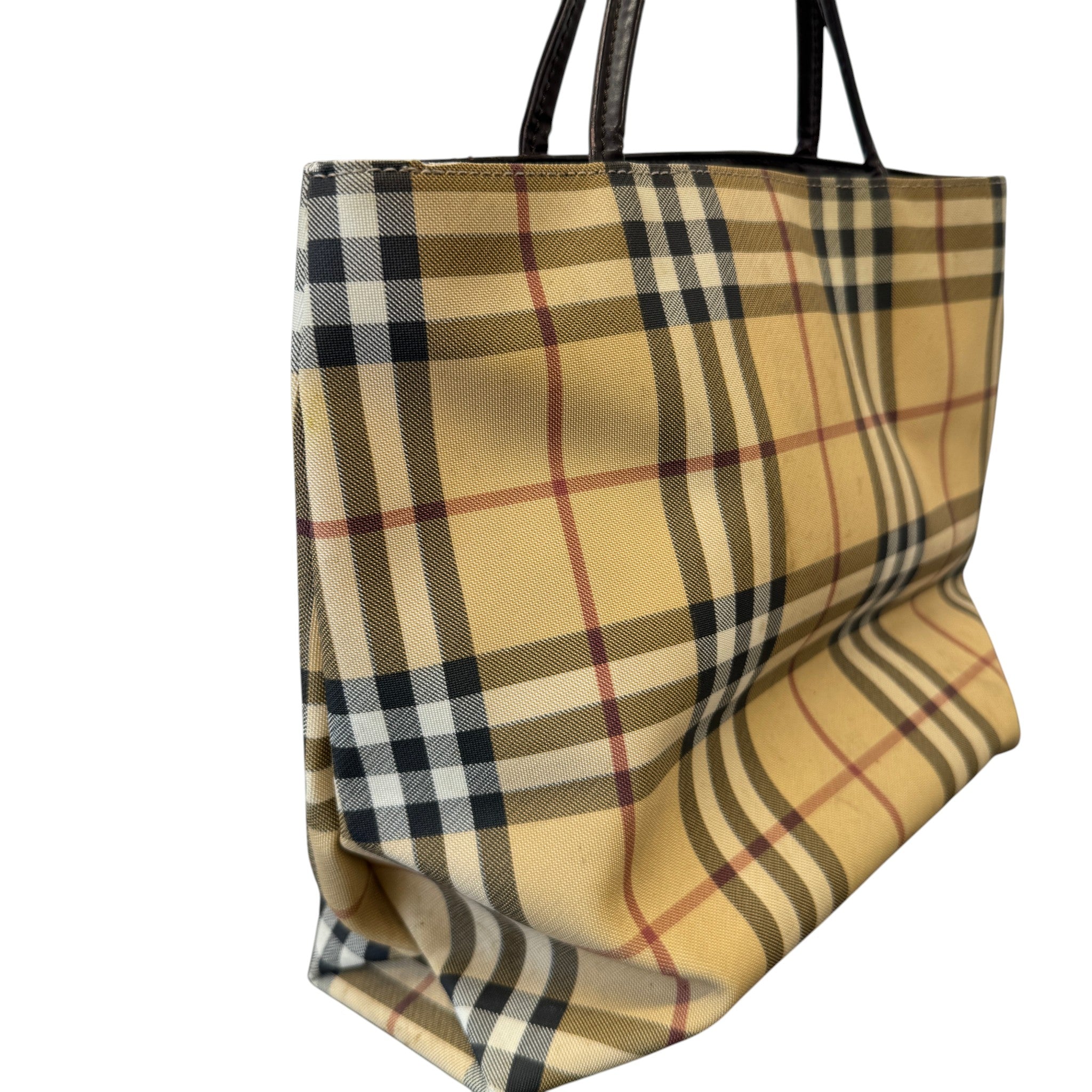 Women's Vintage Check Bag Beige