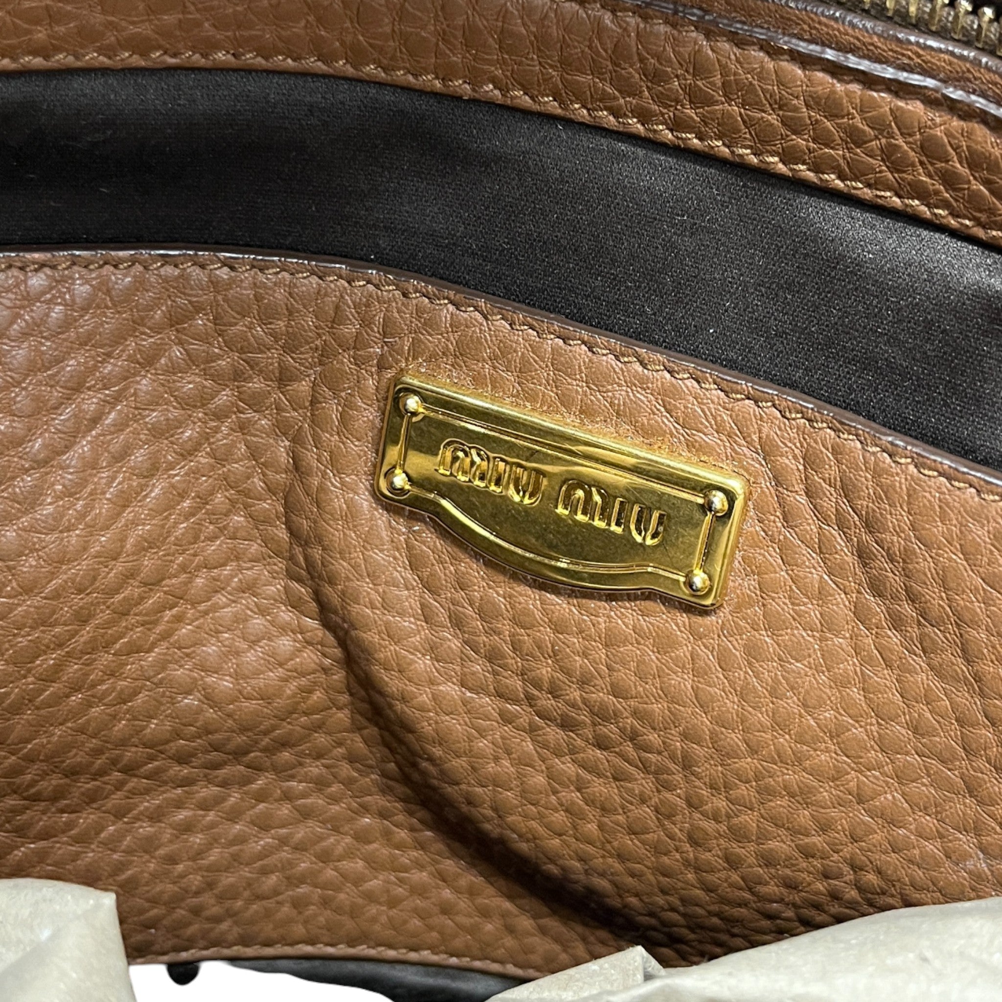 Women's Vitello Daino Bag Brown